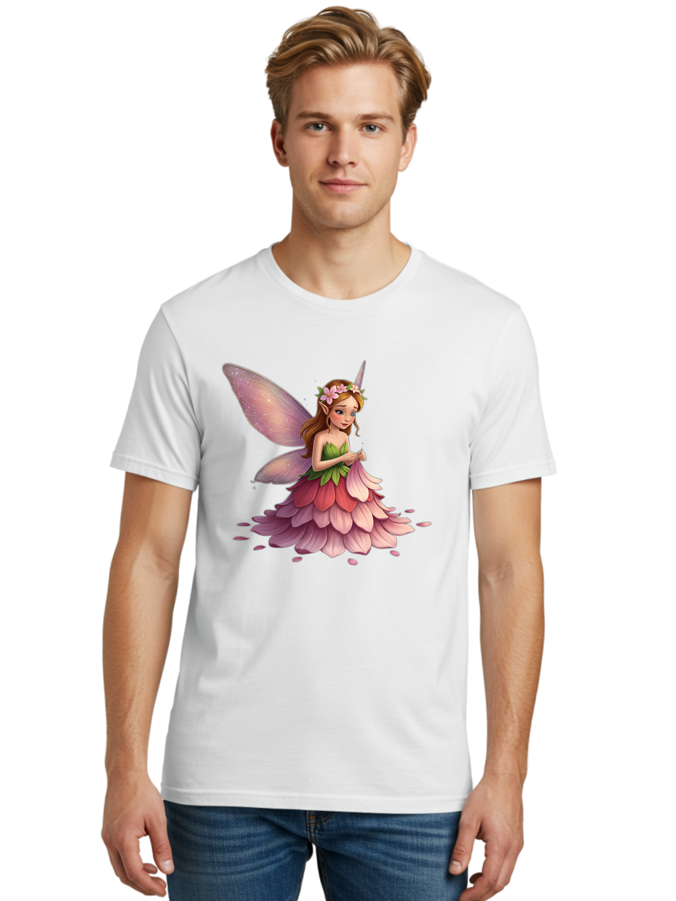 Fairy-With-Unicorn-Horn Men'S Graphic Tee, 100% Cotton, Comfortable Casual Summer Wear, Machine Washable, Vintage Camera, Old Camera, Antique Camera, Black Camera, Classic Photography, Photography Equipment, Nostalgic Device, Film Camera, Bak544