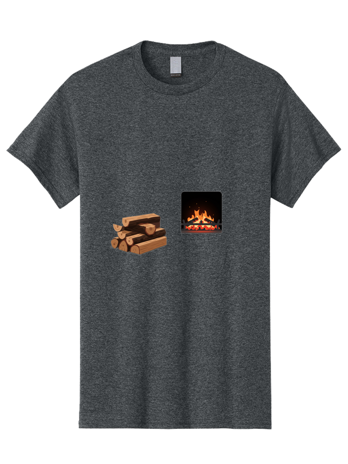 Fireplace-And-Logs Men'S Graphic Tee, 100% Cotton, Comfortable Casual Summer Wear, Machine Washable, Vintage Camera, Old Camera, Antique Camera, Black Camera, Classic Photography, Photography Equipment, Nostalgic Device, Film Camera, Bak547