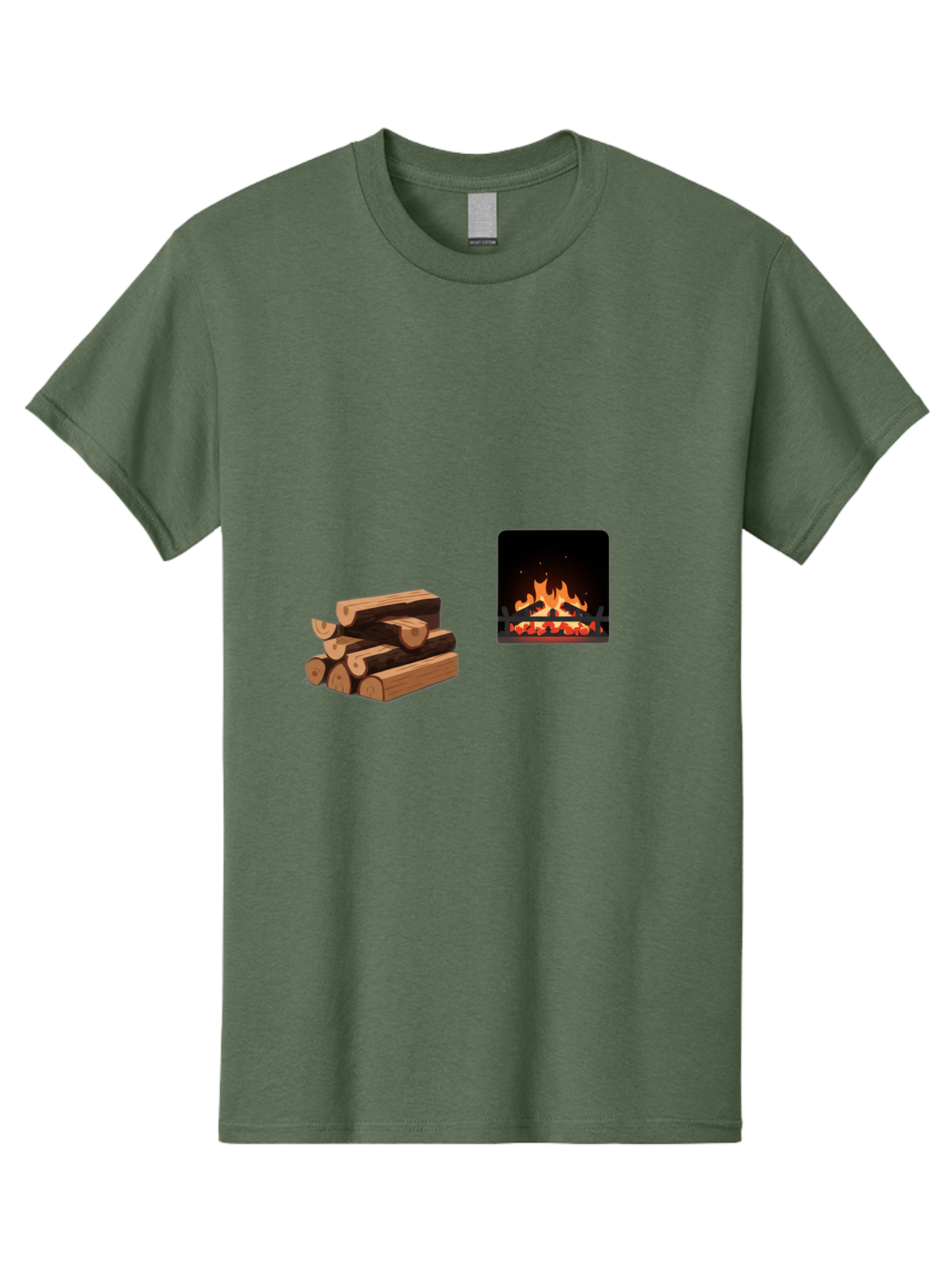 Fireplace-And-Logs Men'S Graphic Tee, 100% Cotton, Comfortable Casual Summer Wear, Machine Washable, Vintage Camera, Old Camera, Antique Camera, Black Camera, Classic Photography, Photography Equipment, Nostalgic Device, Film Camera, Bak547
