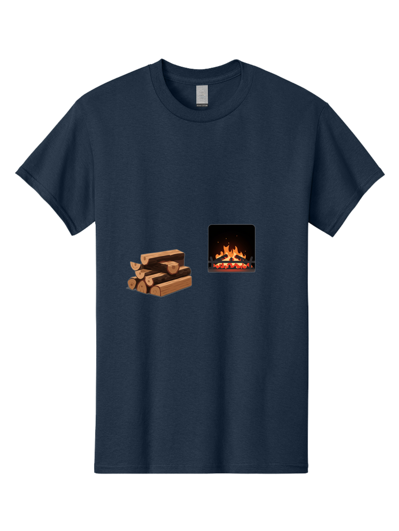 Fireplace-And-Logs Men'S Graphic Tee, 100% Cotton, Comfortable Casual Summer Wear, Machine Washable, Vintage Camera, Old Camera, Antique Camera, Black Camera, Classic Photography, Photography Equipment, Nostalgic Device, Film Camera, Bak547