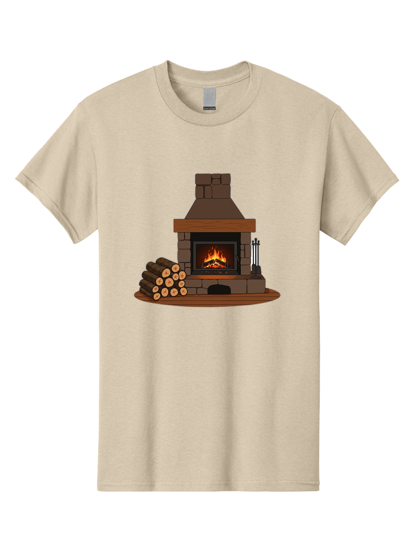 Fireplace-With-Fire Men'S Graphic Tee, 100% Cotton, Comfortable Casual Summer Wear, Machine Washable, Vintage Camera, Old Camera, Antique Camera, Black Camera, Classic Photography, Photography Equipment, Nostalgic Device, Film Camera, Bak548