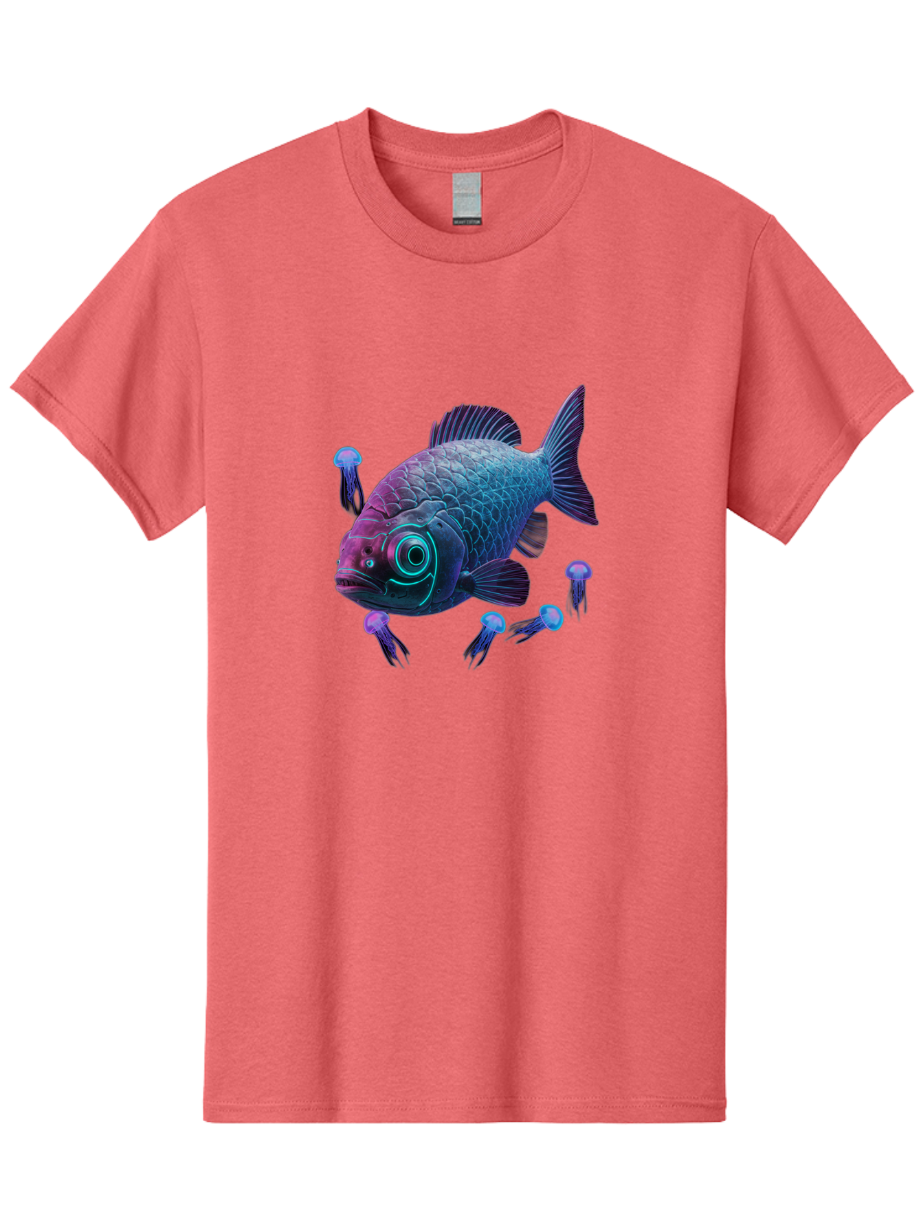 Fish-With-Jellyfish Men'S Graphic Tee, 100% Cotton, Comfortable Casual Summer Wear, Machine Washable, Vintage Camera, Old Camera, Antique Camera, Black Camera, Classic Photography, Photography Equipment, Nostalgic Device, Film Camera, Bak561