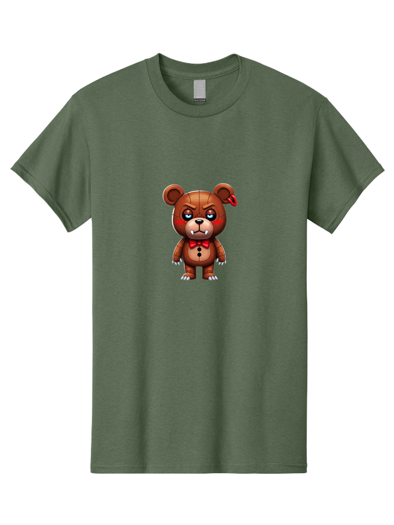 Five-Nights-At-Freddy-S-Bear Men'S Graphic Tee, 100% Cotton, Comfortable Casual Summer Wear, Machine Washable, Vintage Camera, Old Camera, Antique Camera, Black Camera, Classic Photography, Photography Equipment, Nostalgic Device, Film Camera, Bak562