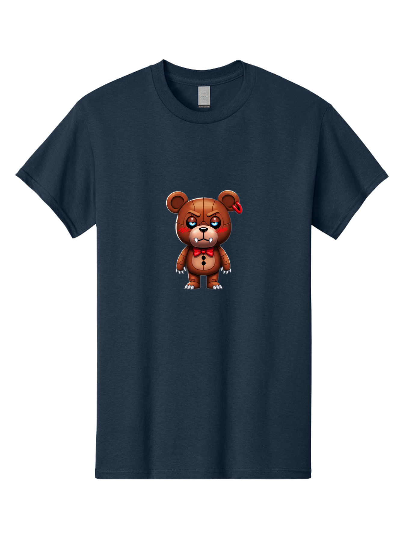 Five-Nights-At-Freddy-S-Bear Men'S Graphic Tee, 100% Cotton, Comfortable Casual Summer Wear, Machine Washable, Vintage Camera, Old Camera, Antique Camera, Black Camera, Classic Photography, Photography Equipment, Nostalgic Device, Film Camera, Bak562