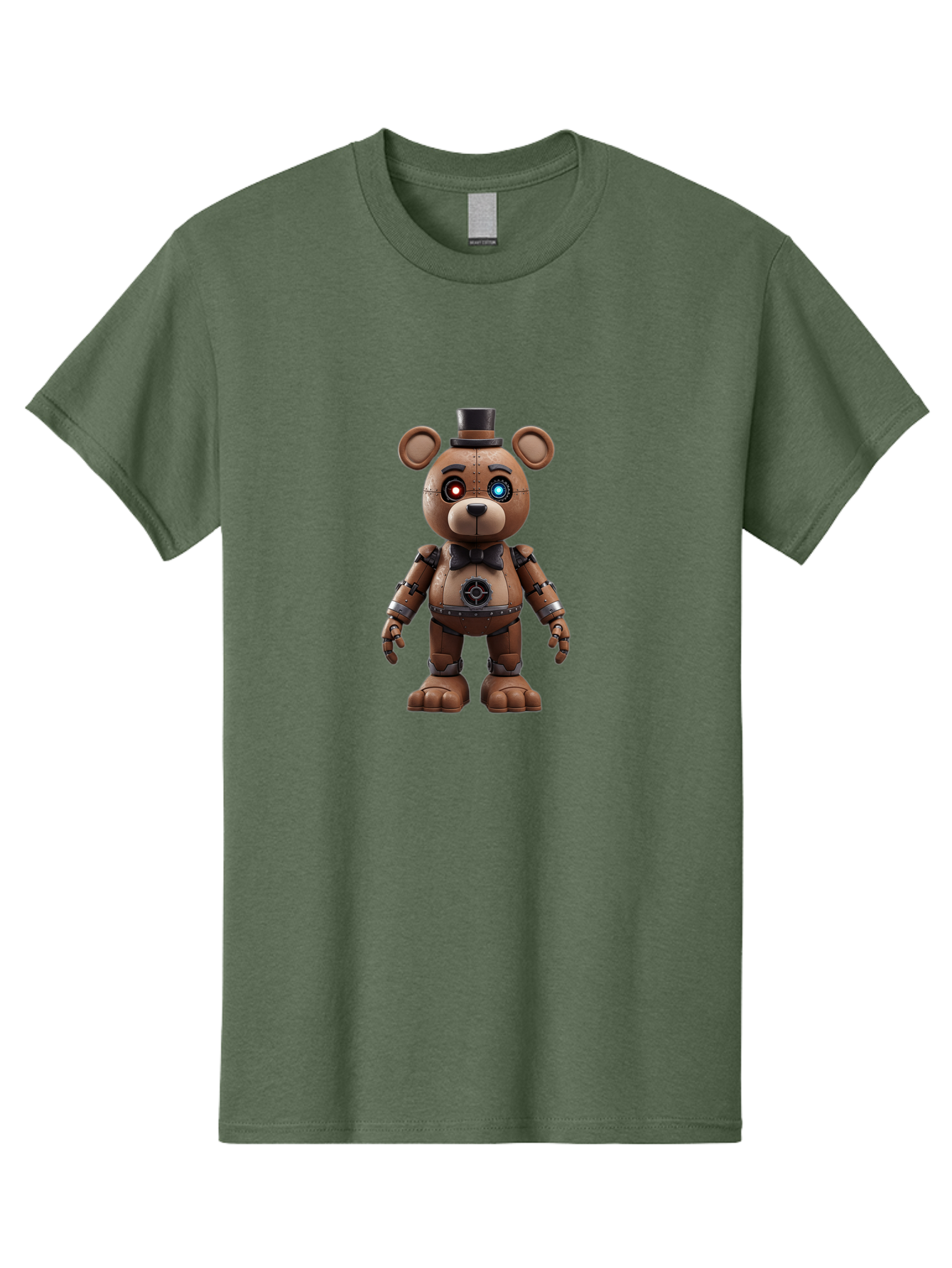 Five-Nights-At-Freddy-S-Golden-Freddy Men'S Graphic Tee, 100% Cotton, Comfortable Casual Summer Wear, Machine Washable, Vintage Camera, Old Camera, Antique Camera, Black Camera, Classic Photography, Photography Equipment, Nostalgic Device, Bak567