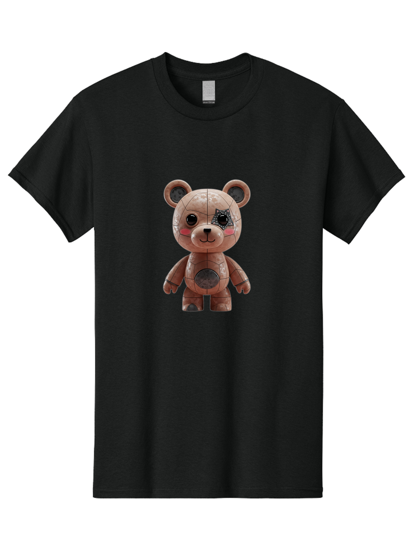 Fixy-Teddy-Bear Men'S Graphic Tee, 100% Cotton, Comfortable Casual Summer Wear, Machine Washable, Vintage Camera, Old Camera, Antique Camera, Black Camera, Classic Photography, Photography Equipment, Nostalgic Device, Film Camera, Camera Art Bak570
