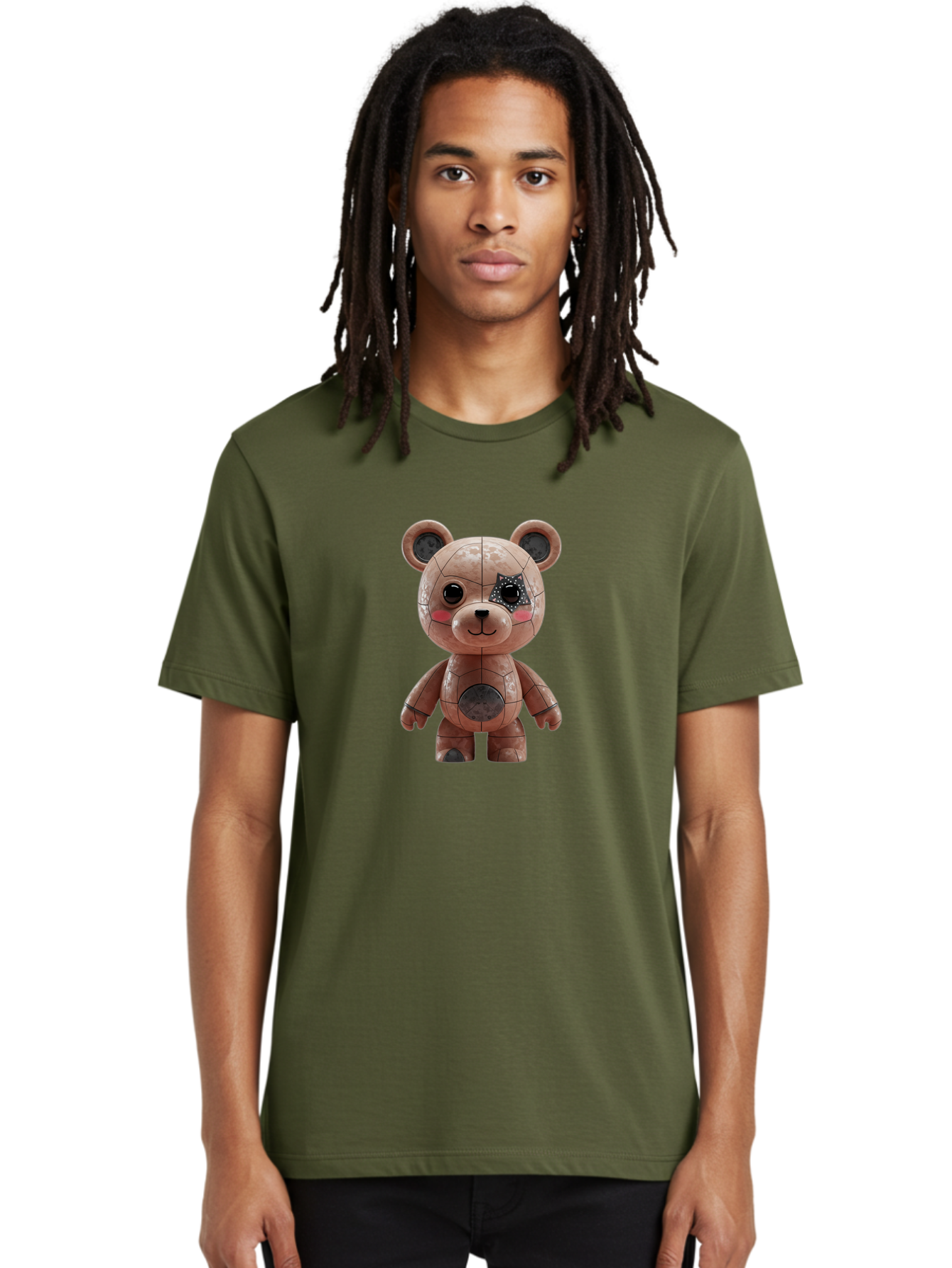 Fixy-Teddy-Bear Men'S Graphic Tee, 100% Cotton, Comfortable Casual Summer Wear, Machine Washable, Vintage Camera, Old Camera, Antique Camera, Black Camera, Classic Photography, Photography Equipment, Nostalgic Device, Film Camera, Camera Art Bak570