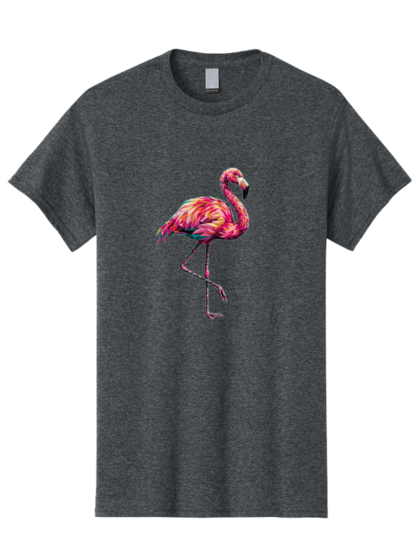 Flamingo-11 Men'S Graphic Tee, 100% Cotton, Comfortable Casual Summer Wear, Machine Washable, Vintage Camera, Old Camera, Antique Camera, Black Camera, Classic Photography, Photography Equipment, Nostalgic Device, Film Camera, Camera Art Bak575