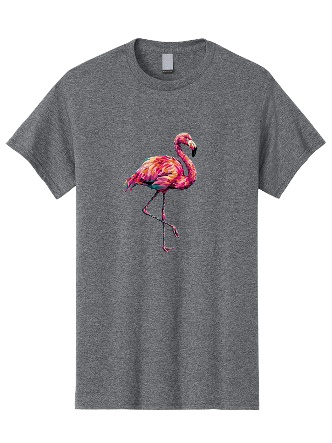 Flamingo-11 Men'S Graphic Tee, 100% Cotton, Comfortable Casual Summer Wear, Machine Washable, Vintage Camera, Old Camera, Antique Camera, Black Camera, Classic Photography, Photography Equipment, Nostalgic Device, Film Camera, Camera Art Bak575
