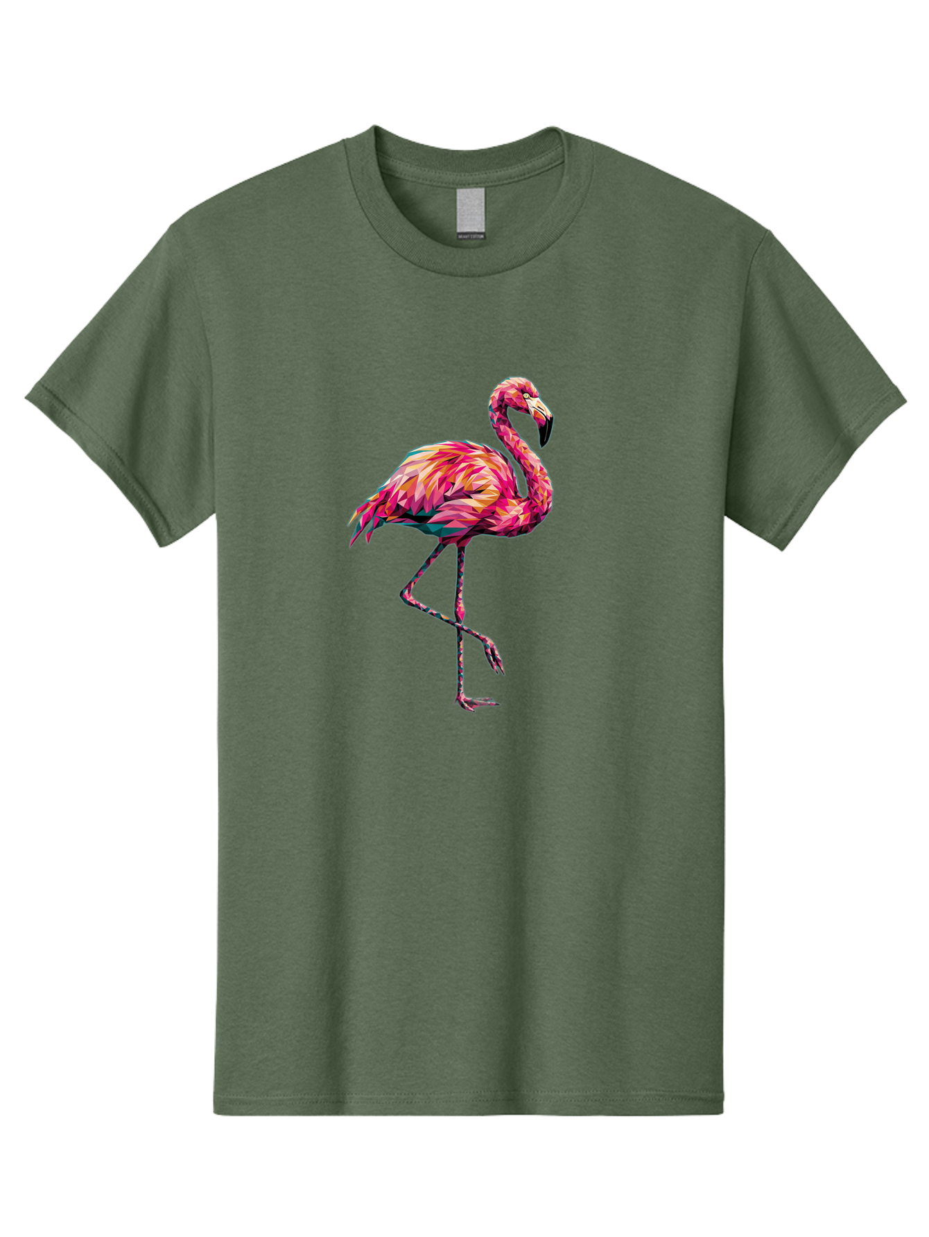 Flamingo-11 Men'S Graphic Tee, 100% Cotton, Comfortable Casual Summer Wear, Machine Washable, Vintage Camera, Old Camera, Antique Camera, Black Camera, Classic Photography, Photography Equipment, Nostalgic Device, Film Camera, Camera Art Bak575
