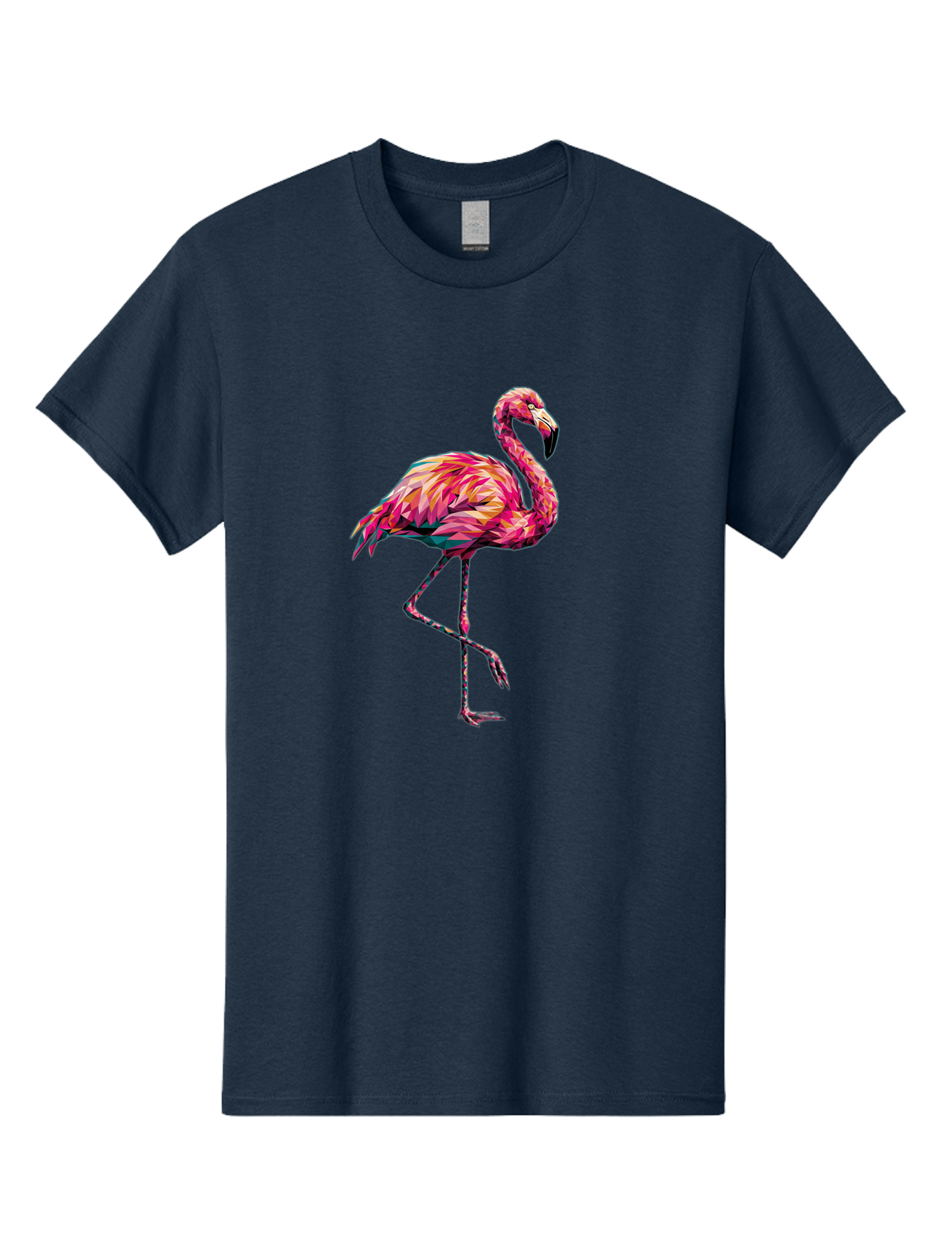 Flamingo-11 Men'S Graphic Tee, 100% Cotton, Comfortable Casual Summer Wear, Machine Washable, Vintage Camera, Old Camera, Antique Camera, Black Camera, Classic Photography, Photography Equipment, Nostalgic Device, Film Camera, Camera Art Bak575