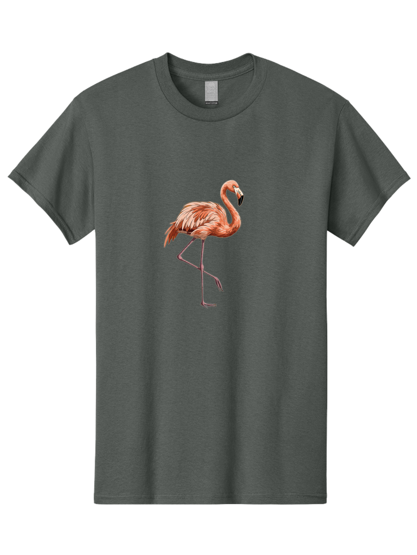 Flamingo-12 Men'S Graphic Tee, 100% Cotton, Comfortable Casual Summer Wear, Machine Washable, Vintage Camera, Old Camera, Antique Camera, Black Camera, Classic Photography, Photography Equipment, Nostalgic Device, Film Camera, Camera Art Bak576