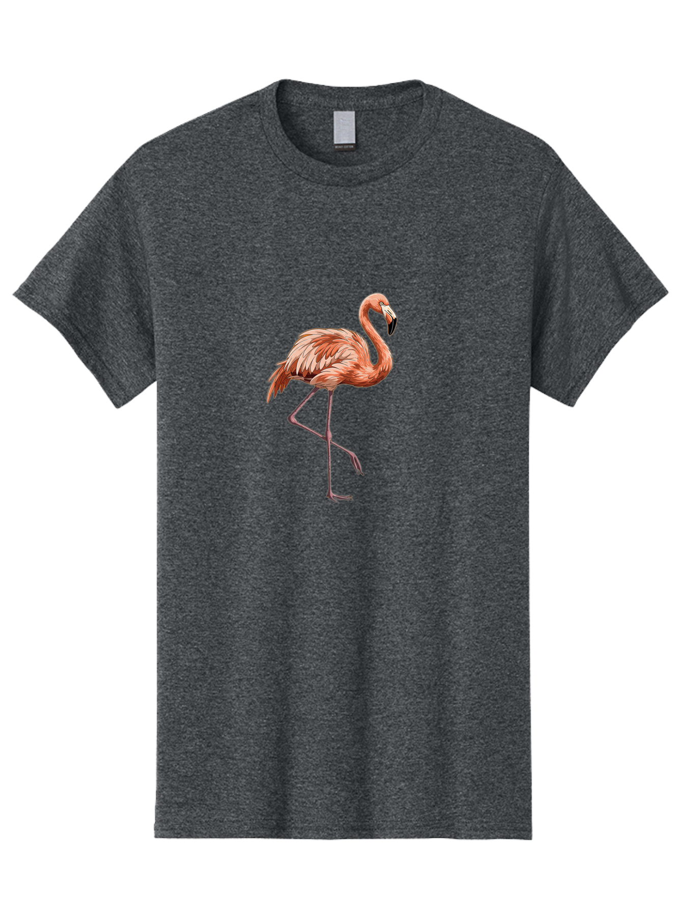 Flamingo-12 Men'S Graphic Tee, 100% Cotton, Comfortable Casual Summer Wear, Machine Washable, Vintage Camera, Old Camera, Antique Camera, Black Camera, Classic Photography, Photography Equipment, Nostalgic Device, Film Camera, Camera Art Bak576