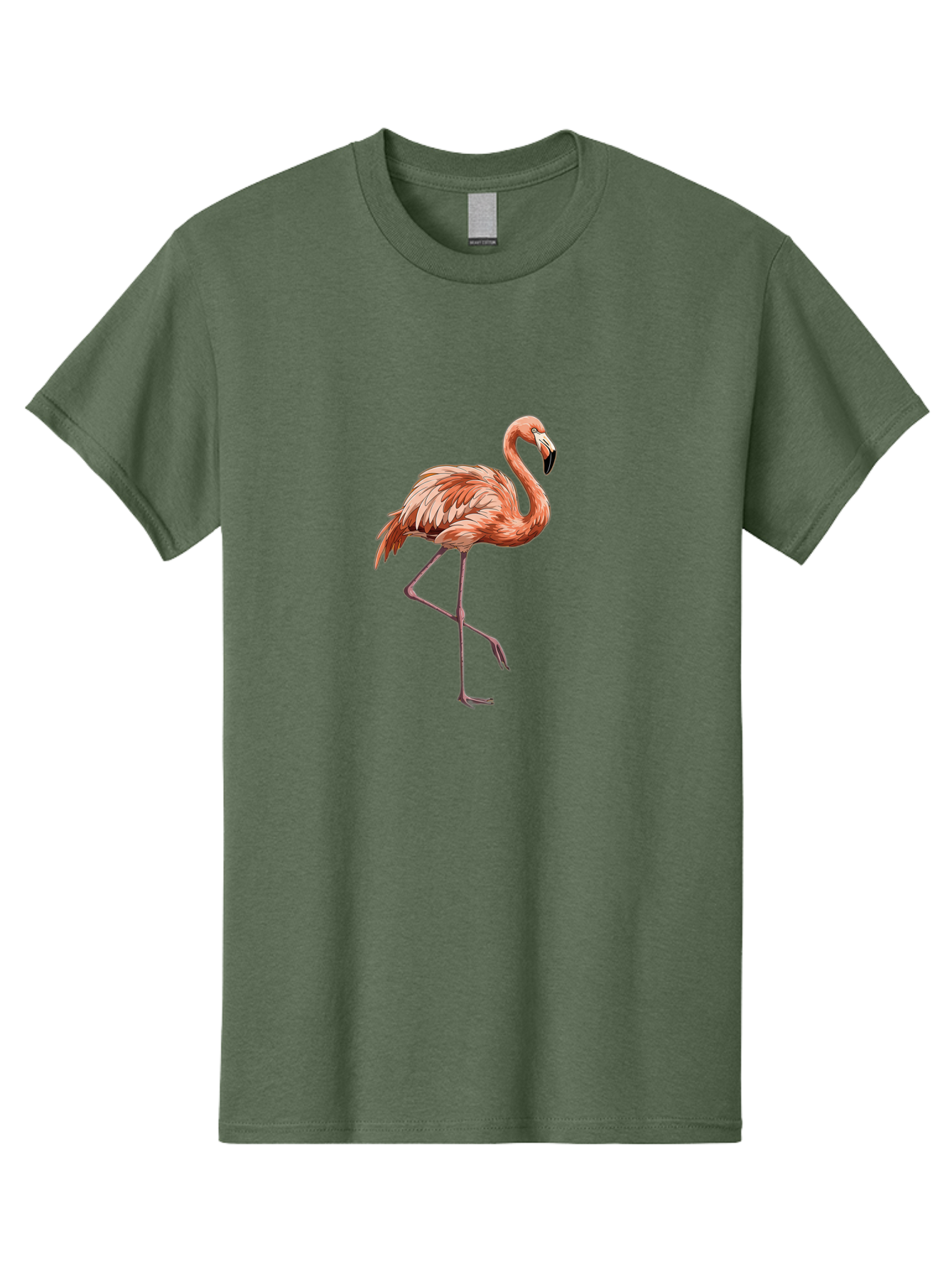 Flamingo-12 Men'S Graphic Tee, 100% Cotton, Comfortable Casual Summer Wear, Machine Washable, Vintage Camera, Old Camera, Antique Camera, Black Camera, Classic Photography, Photography Equipment, Nostalgic Device, Film Camera, Camera Art Bak576