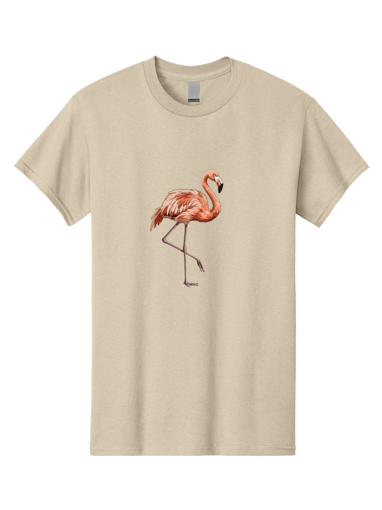 Flamingo-12 Men'S Graphic Tee, 100% Cotton, Comfortable Casual Summer Wear, Machine Washable, Vintage Camera, Old Camera, Antique Camera, Black Camera, Classic Photography, Photography Equipment, Nostalgic Device, Film Camera, Camera Art Bak576