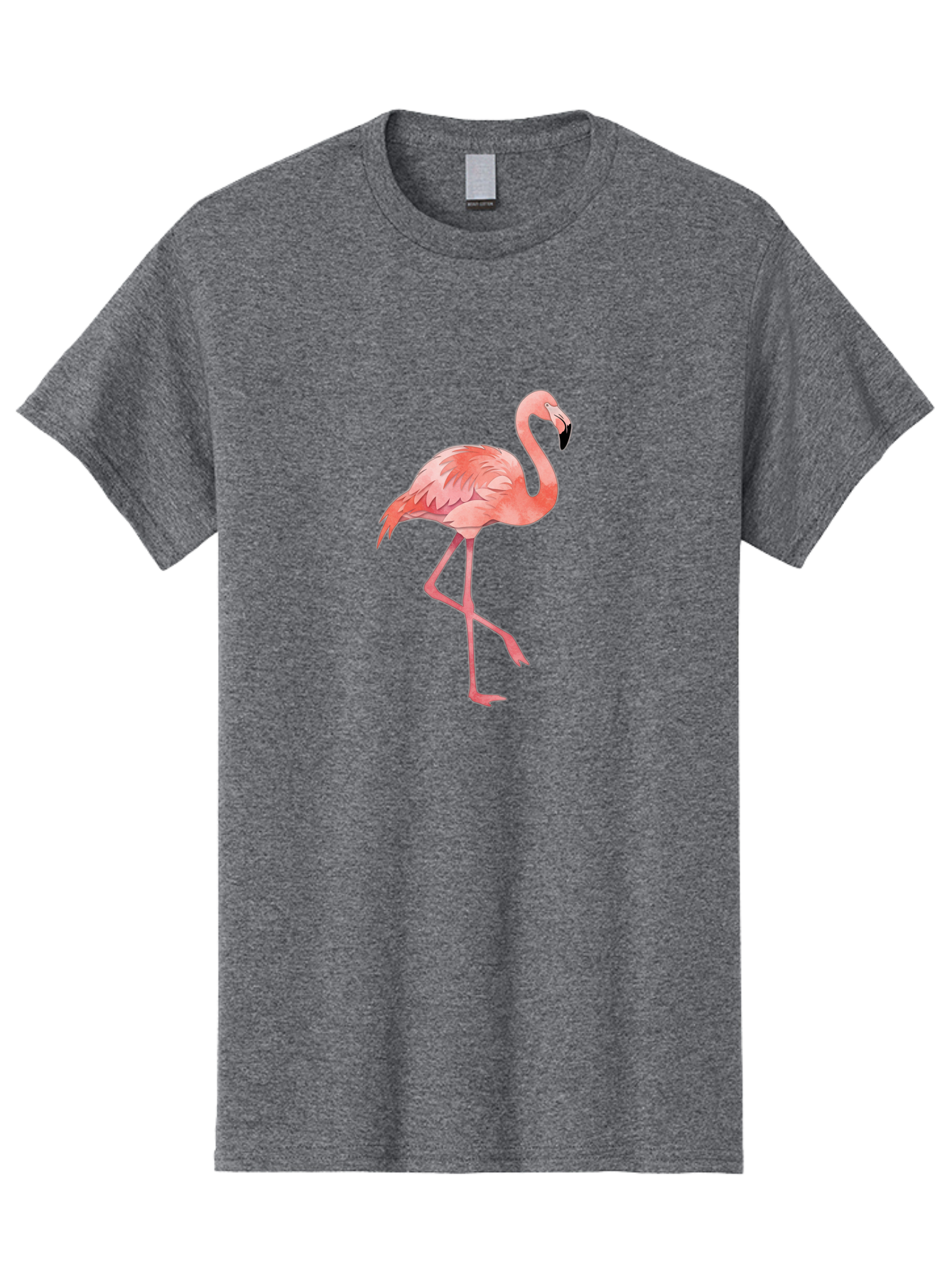 Flamingo-14 Men'S Graphic Tee, 100% Cotton, Comfortable Casual Summer Wear, Machine Washable, Vintage Camera, Old Camera, Antique Camera, Black Camera, Classic Photography, Photography Equipment, Nostalgic Device, Film Camera, Camera Art Bak578