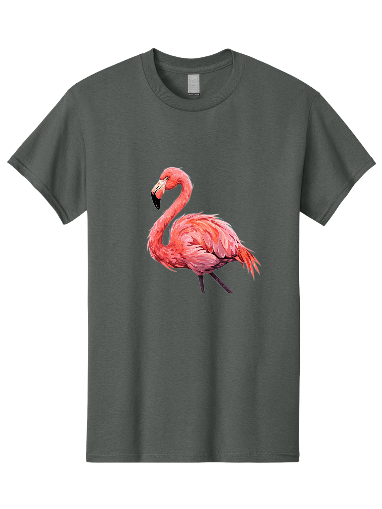 Flamingo-15 Men'S Graphic Tee, 100% Cotton, Comfortable Casual Summer Wear, Machine Washable, Vintage Camera, Old Camera, Antique Camera, Black Camera, Classic Photography, Photography Equipment, Nostalgic Device, Film Camera, Camera Art Bak579