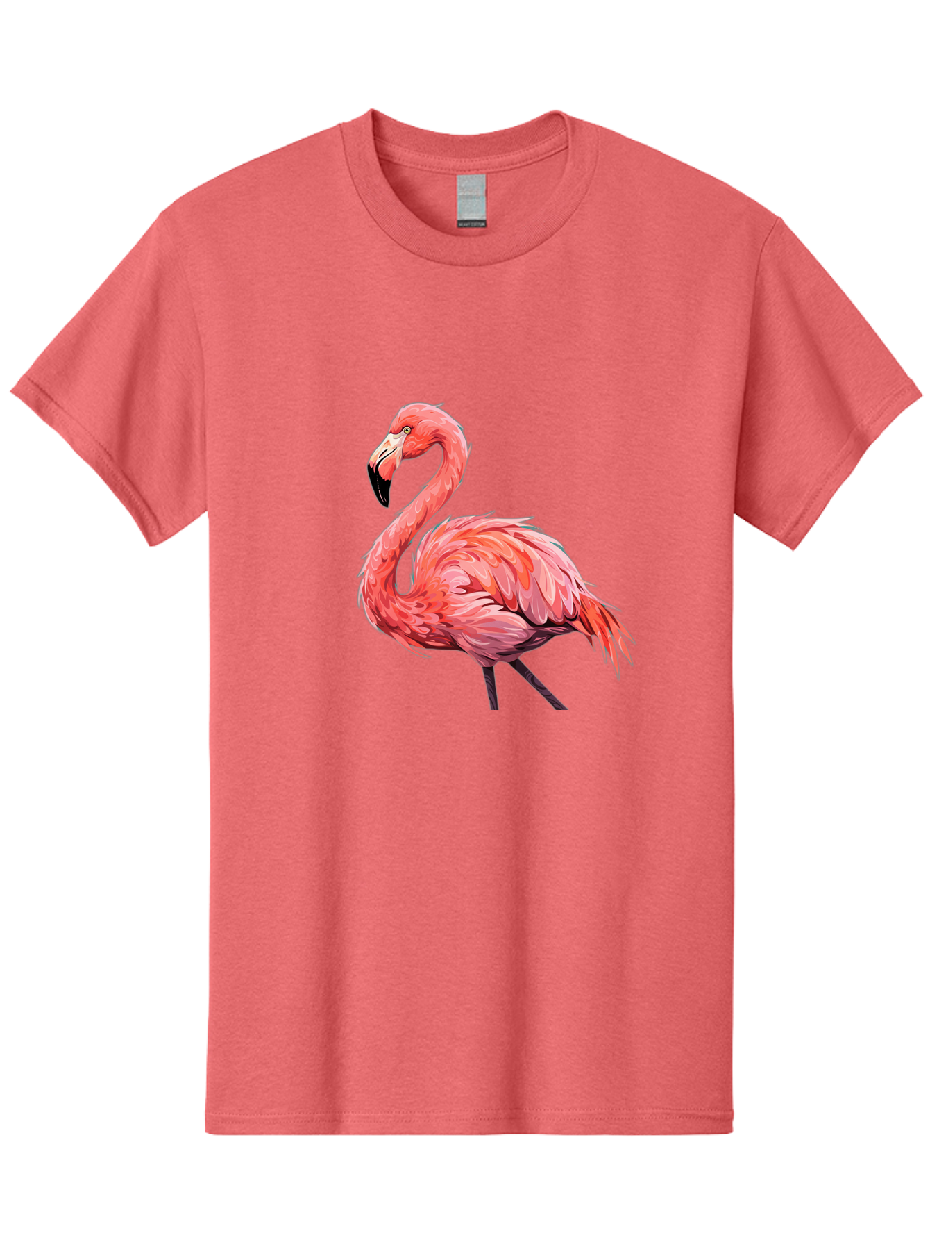 Flamingo-15 Men'S Graphic Tee, 100% Cotton, Comfortable Casual Summer Wear, Machine Washable, Vintage Camera, Old Camera, Antique Camera, Black Camera, Classic Photography, Photography Equipment, Nostalgic Device, Film Camera, Camera Art Bak579