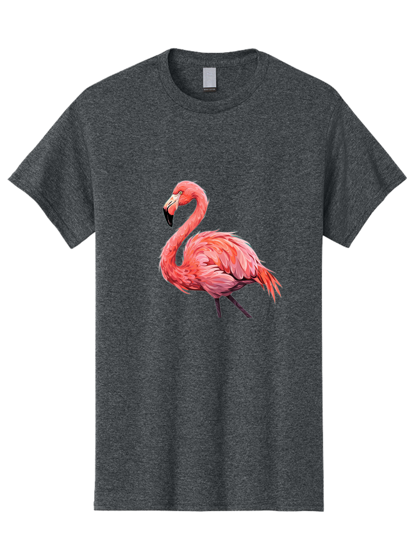Flamingo-15 Men'S Graphic Tee, 100% Cotton, Comfortable Casual Summer Wear, Machine Washable, Vintage Camera, Old Camera, Antique Camera, Black Camera, Classic Photography, Photography Equipment, Nostalgic Device, Film Camera, Camera Art Bak579