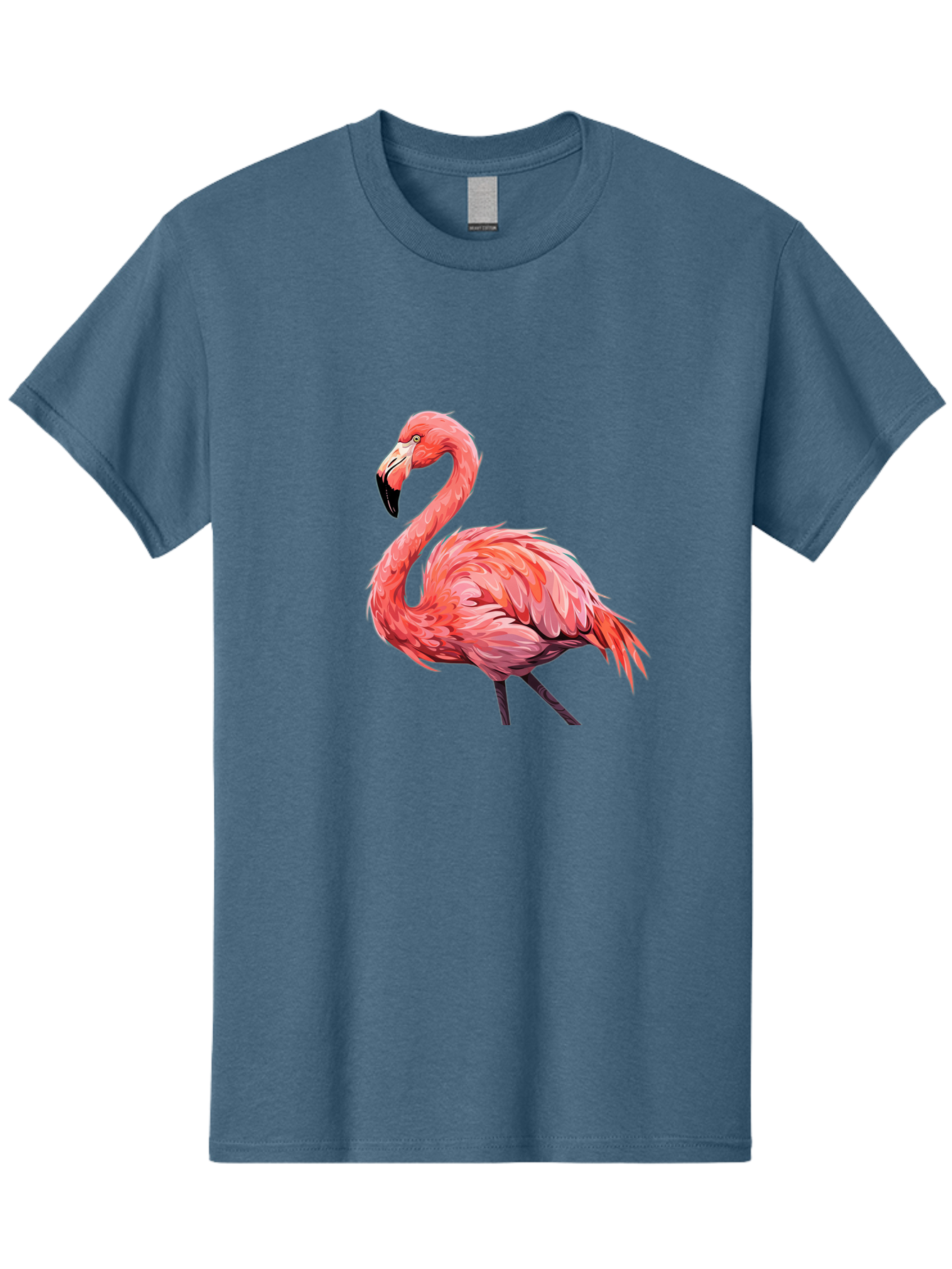 Flamingo-15 Men'S Graphic Tee, 100% Cotton, Comfortable Casual Summer Wear, Machine Washable, Vintage Camera, Old Camera, Antique Camera, Black Camera, Classic Photography, Photography Equipment, Nostalgic Device, Film Camera, Camera Art Bak579