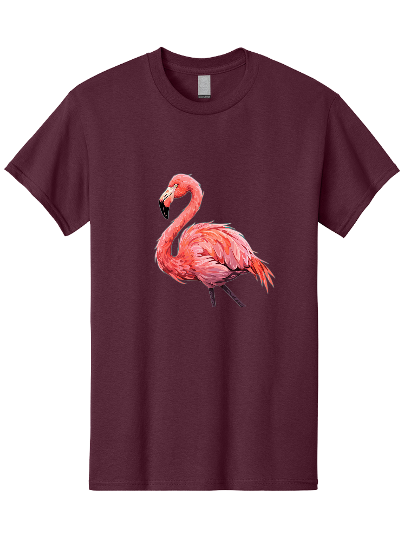 Flamingo-15 Men'S Graphic Tee, 100% Cotton, Comfortable Casual Summer Wear, Machine Washable, Vintage Camera, Old Camera, Antique Camera, Black Camera, Classic Photography, Photography Equipment, Nostalgic Device, Film Camera, Camera Art Bak579