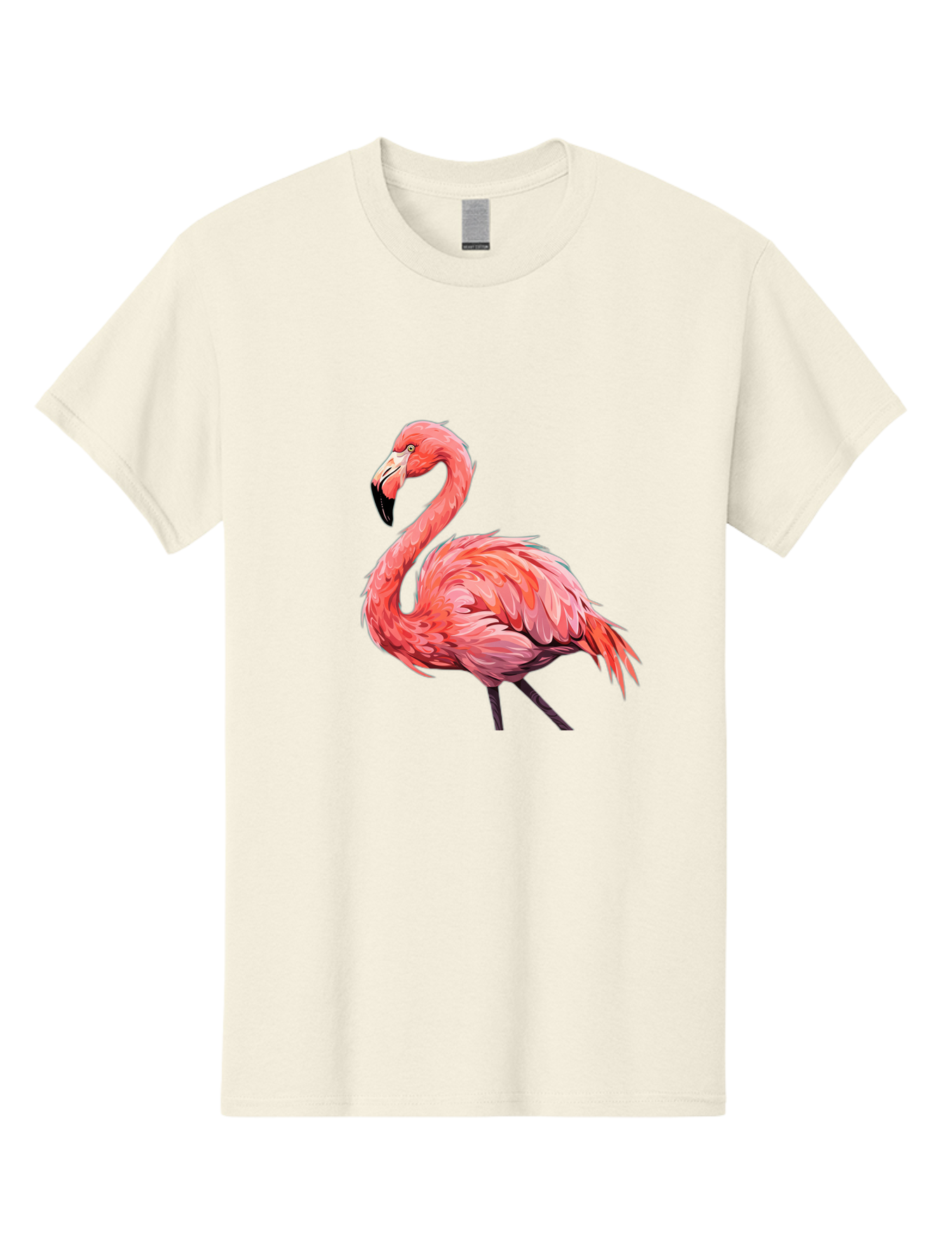 Flamingo-15 Men'S Graphic Tee, 100% Cotton, Comfortable Casual Summer Wear, Machine Washable, Vintage Camera, Old Camera, Antique Camera, Black Camera, Classic Photography, Photography Equipment, Nostalgic Device, Film Camera, Camera Art Bak579
