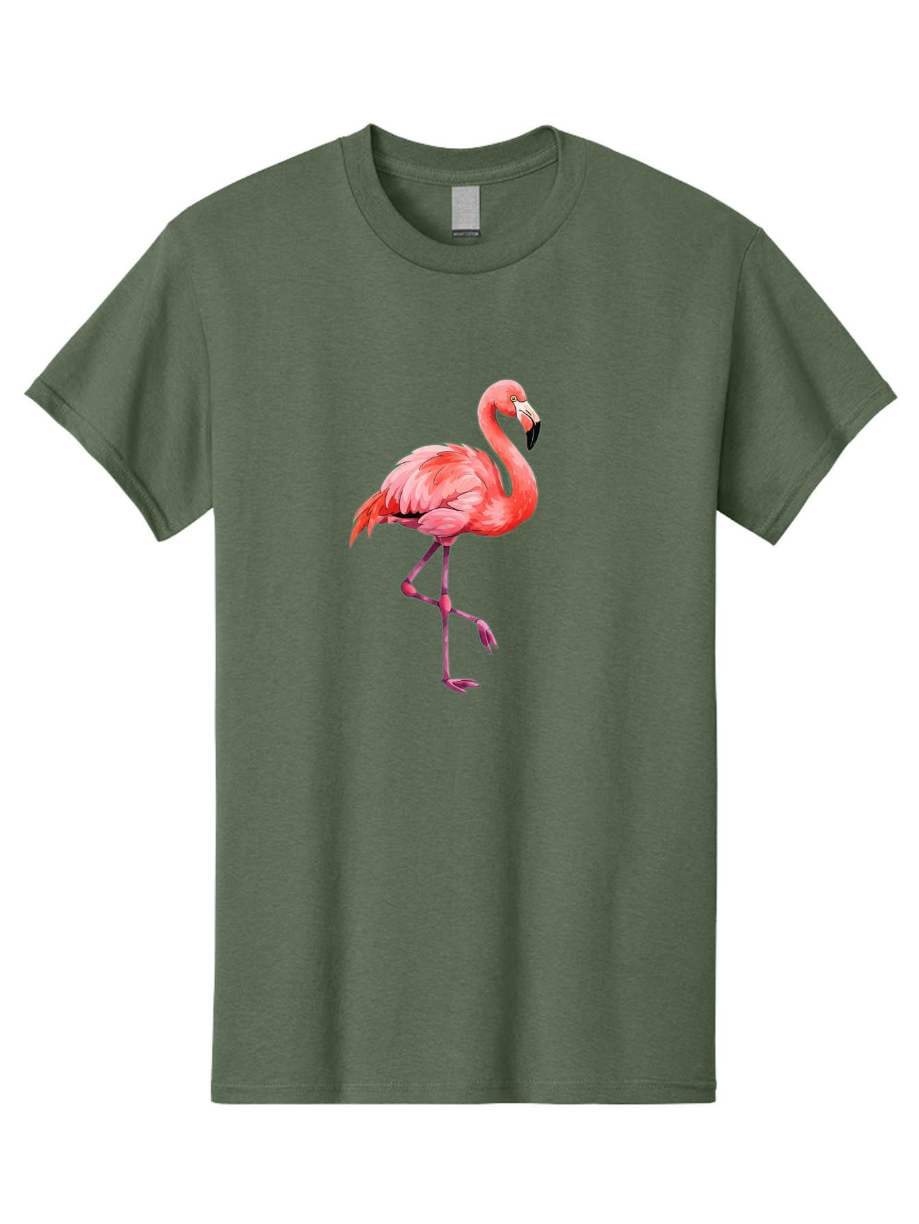 Flamingo-17 Men'S Graphic Tee, 100% Cotton, Comfortable Casual Summer Wear, Machine Washable, Vintage Camera, Old Camera, Antique Camera, Black Camera, Classic Photography, Photography Equipment, Nostalgic Device, Film Camera, Camera Art Bak581