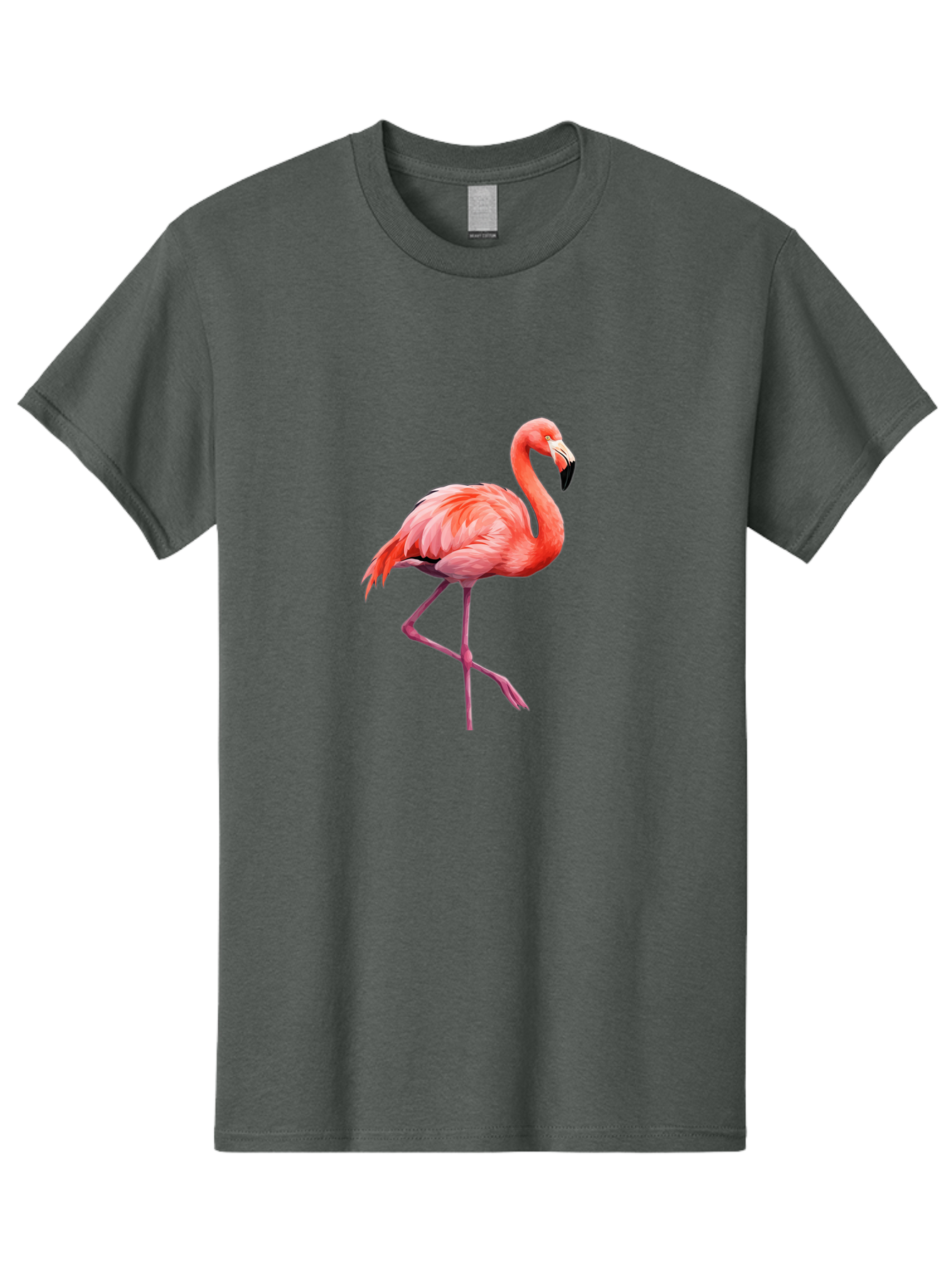 Flamingo-18 Men'S Graphic Tee, 100% Cotton, Comfortable Casual Summer Wear, Machine Washable, Vintage Camera, Old Camera, Antique Camera, Black Camera, Classic Photography, Photography Equipment, Nostalgic Device, Film Camera, Camera Art Bak582