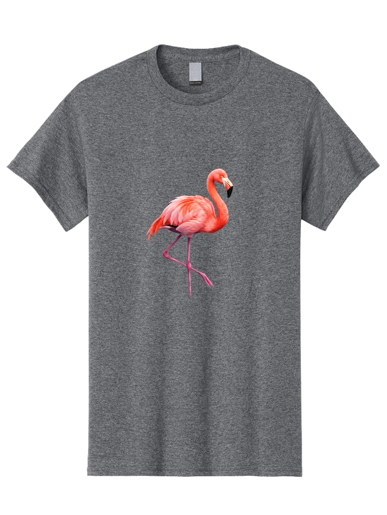 Flamingo-18 Men'S Graphic Tee, 100% Cotton, Comfortable Casual Summer Wear, Machine Washable, Vintage Camera, Old Camera, Antique Camera, Black Camera, Classic Photography, Photography Equipment, Nostalgic Device, Film Camera, Camera Art Bak582