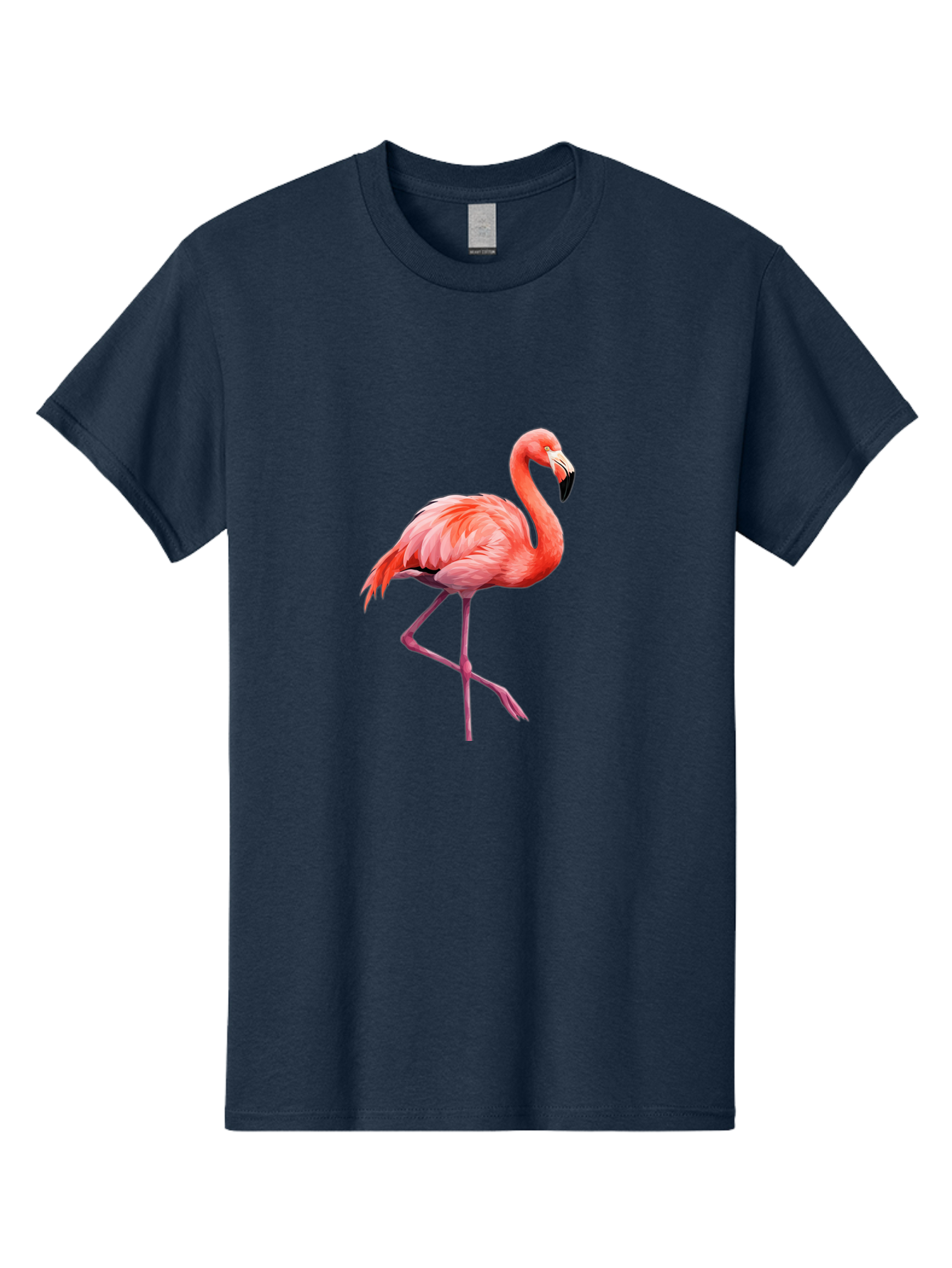 Flamingo-18 Men'S Graphic Tee, 100% Cotton, Comfortable Casual Summer Wear, Machine Washable, Vintage Camera, Old Camera, Antique Camera, Black Camera, Classic Photography, Photography Equipment, Nostalgic Device, Film Camera, Camera Art Bak582