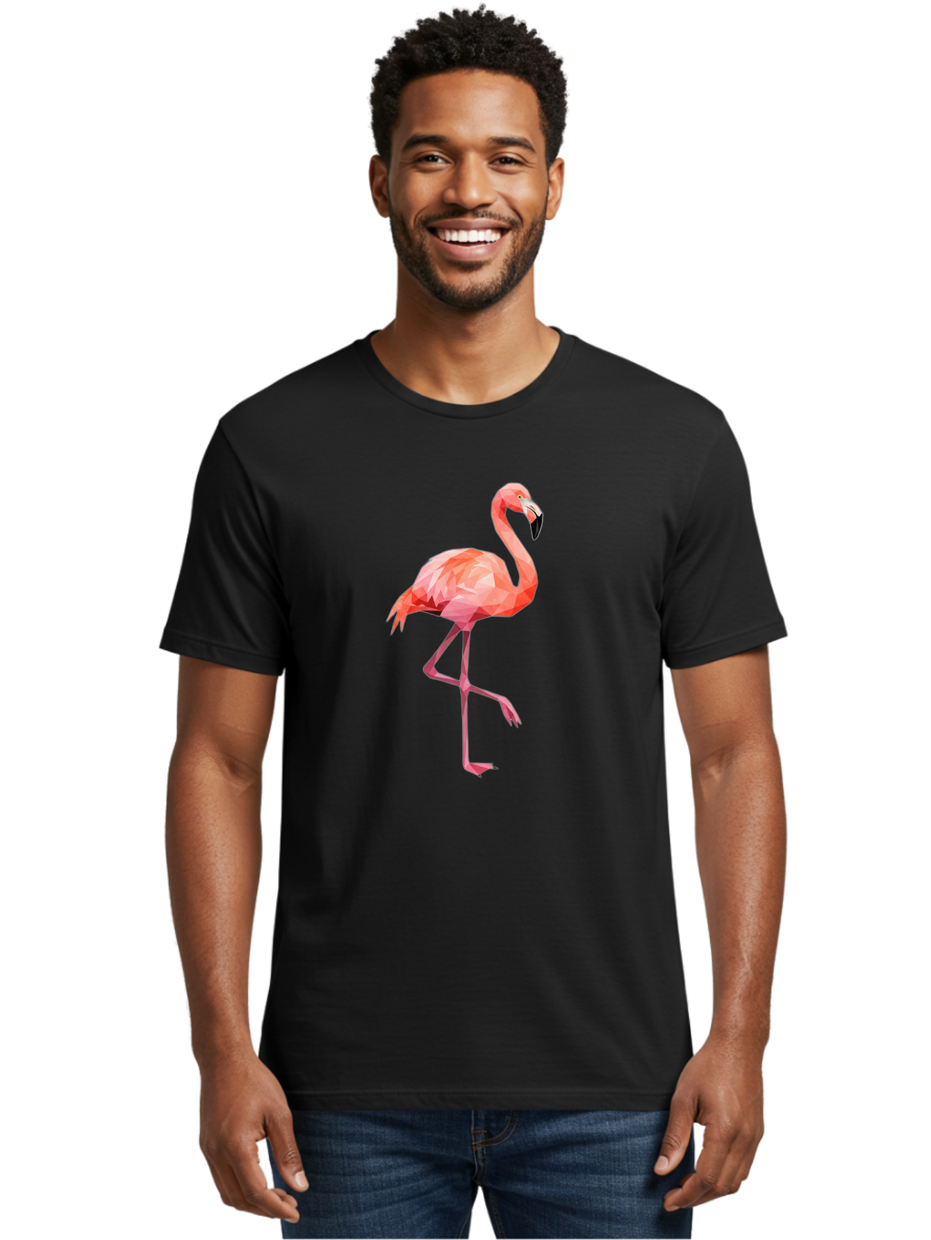 Flamingo-19 Men'S Graphic Tee, 100% Cotton, Comfortable Casual Summer Wear, Machine Washable, Vintage Camera, Old Camera, Antique Camera, Black Camera, Classic Photography, Photography Equipment, Nostalgic Device, Film Camera, Camera Art Bak583