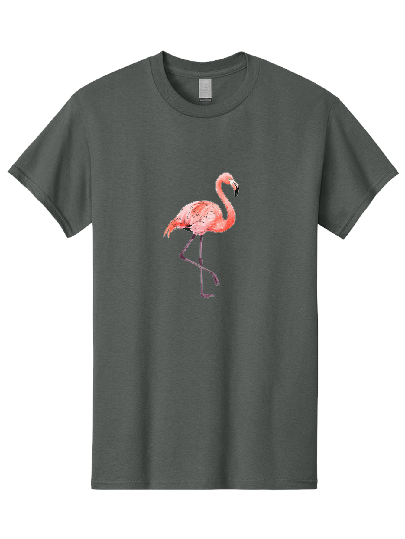 Flamingo-20 Men'S Graphic Tee, 100% Cotton, Comfortable Casual Summer Wear, Machine Washable, Vintage Camera, Old Camera, Antique Camera, Black Camera, Classic Photography, Photography Equipment, Nostalgic Device, Film Camera, Camera Art Bak585