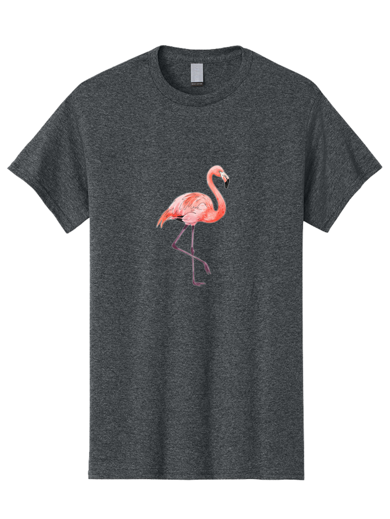 Flamingo-20 Men'S Graphic Tee, 100% Cotton, Comfortable Casual Summer Wear, Machine Washable, Vintage Camera, Old Camera, Antique Camera, Black Camera, Classic Photography, Photography Equipment, Nostalgic Device, Film Camera, Camera Art Bak585