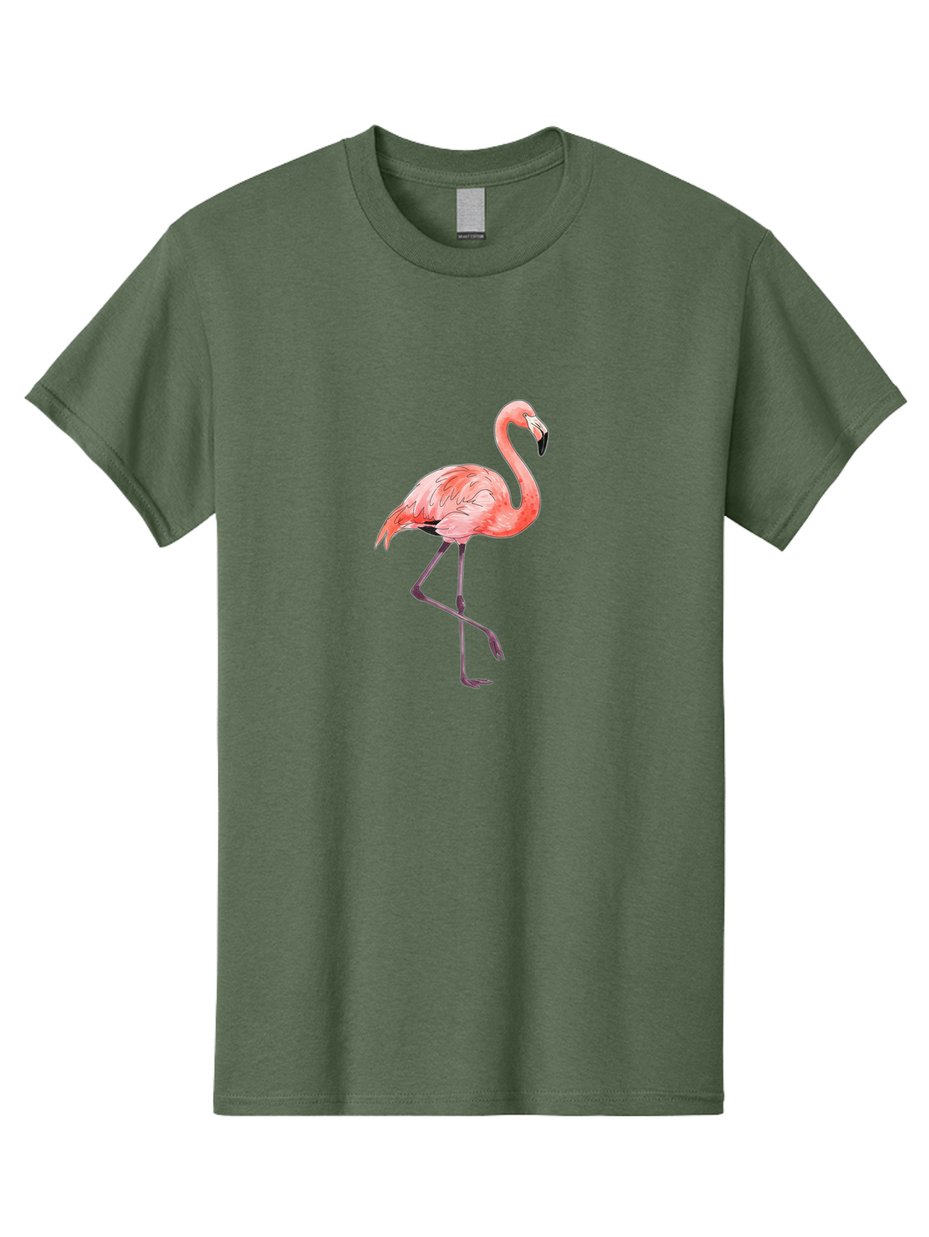 Flamingo-20 Men'S Graphic Tee, 100% Cotton, Comfortable Casual Summer Wear, Machine Washable, Vintage Camera, Old Camera, Antique Camera, Black Camera, Classic Photography, Photography Equipment, Nostalgic Device, Film Camera, Camera Art Bak585