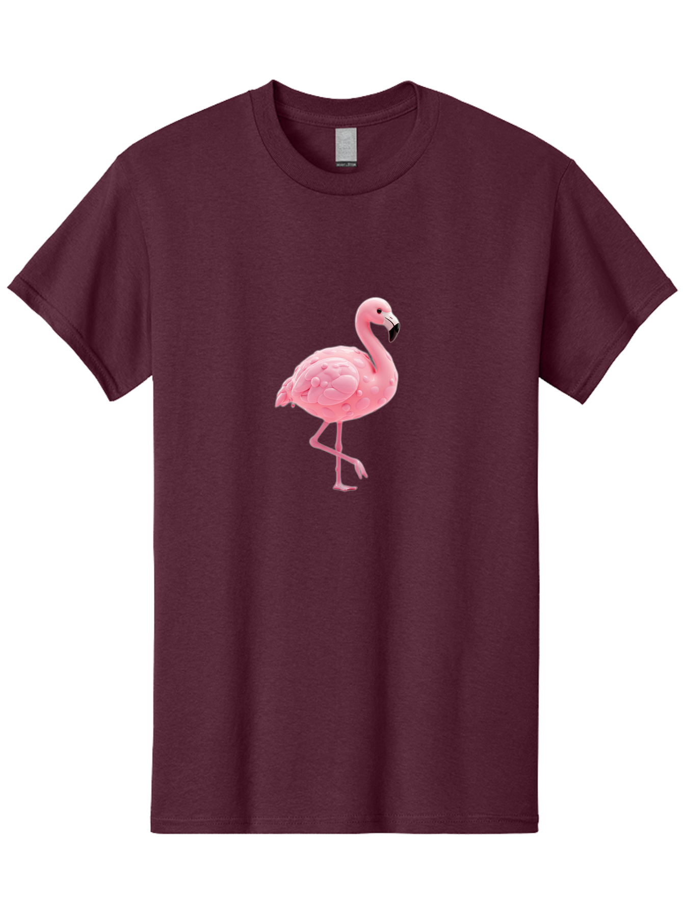 Flamingo-3 Men'S Graphic Tee, 100% Cotton, Comfortable Casual Summer Wear, Machine Washable, Vintage Camera, Old Camera, Antique Camera, Black Camera, Classic Photography, Photography Equipment, Nostalgic Device, Film Camera, Camera Art Bak586