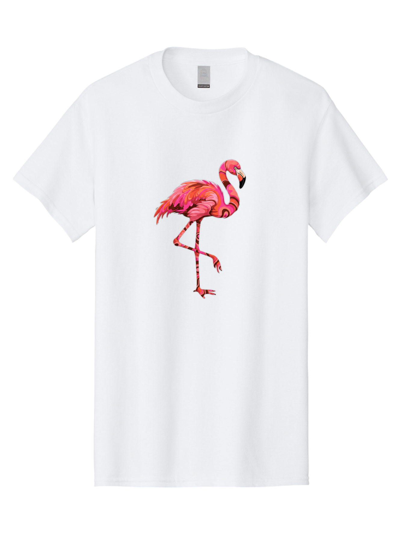 Flamingo-5 Men'S Graphic Tee, 100% Cotton, Comfortable Casual Summer Wear, Machine Washable, Vintage Camera, Old Camera, Antique Camera, Black Camera, Classic Photography, Photography Equipment, Nostalgic Device, Film Camera, Camera Art Bak588