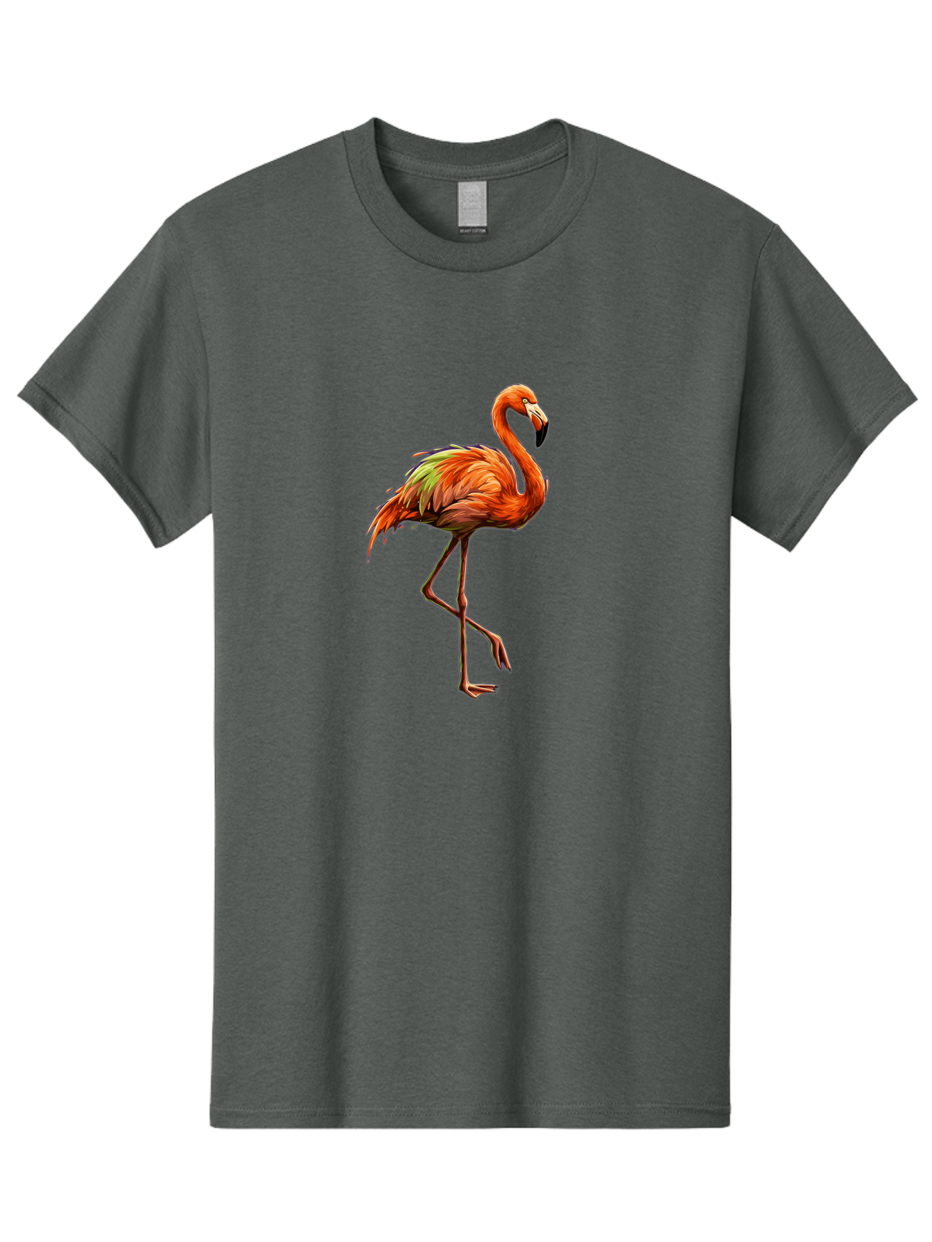 Flamingo-6 Men'S Graphic Tee, 100% Cotton, Comfortable Casual Summer Wear, Machine Washable, Vintage Camera, Old Camera, Antique Camera, Black Camera, Classic Photography, Photography Equipment, Nostalgic Device, Film Camera, Camera Art Bak589