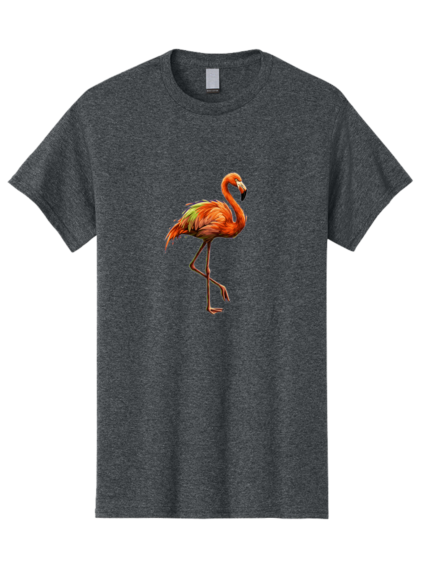 Flamingo-6 Men'S Graphic Tee, 100% Cotton, Comfortable Casual Summer Wear, Machine Washable, Vintage Camera, Old Camera, Antique Camera, Black Camera, Classic Photography, Photography Equipment, Nostalgic Device, Film Camera, Camera Art Bak589