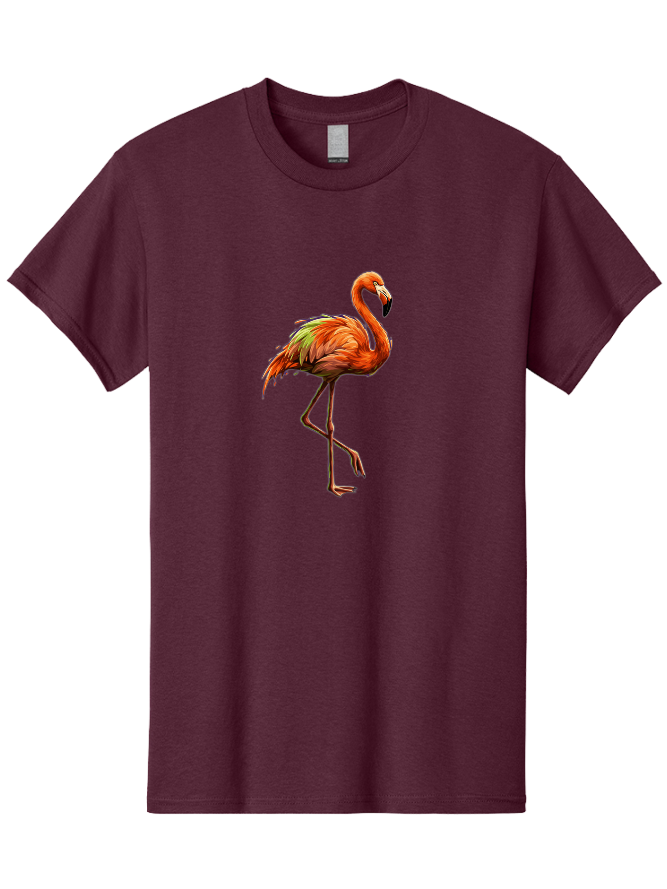 Flamingo-6 Men'S Graphic Tee, 100% Cotton, Comfortable Casual Summer Wear, Machine Washable, Vintage Camera, Old Camera, Antique Camera, Black Camera, Classic Photography, Photography Equipment, Nostalgic Device, Film Camera, Camera Art Bak589