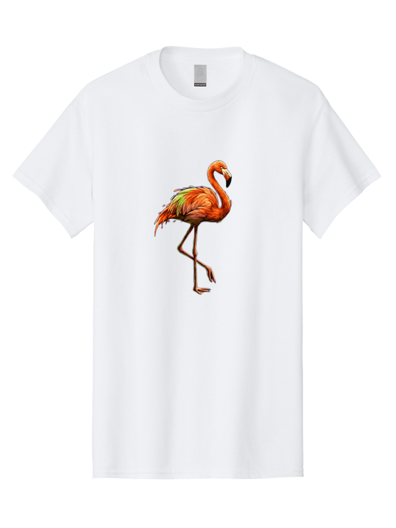 Flamingo-6 Men'S Graphic Tee, 100% Cotton, Comfortable Casual Summer Wear, Machine Washable, Vintage Camera, Old Camera, Antique Camera, Black Camera, Classic Photography, Photography Equipment, Nostalgic Device, Film Camera, Camera Art Bak589