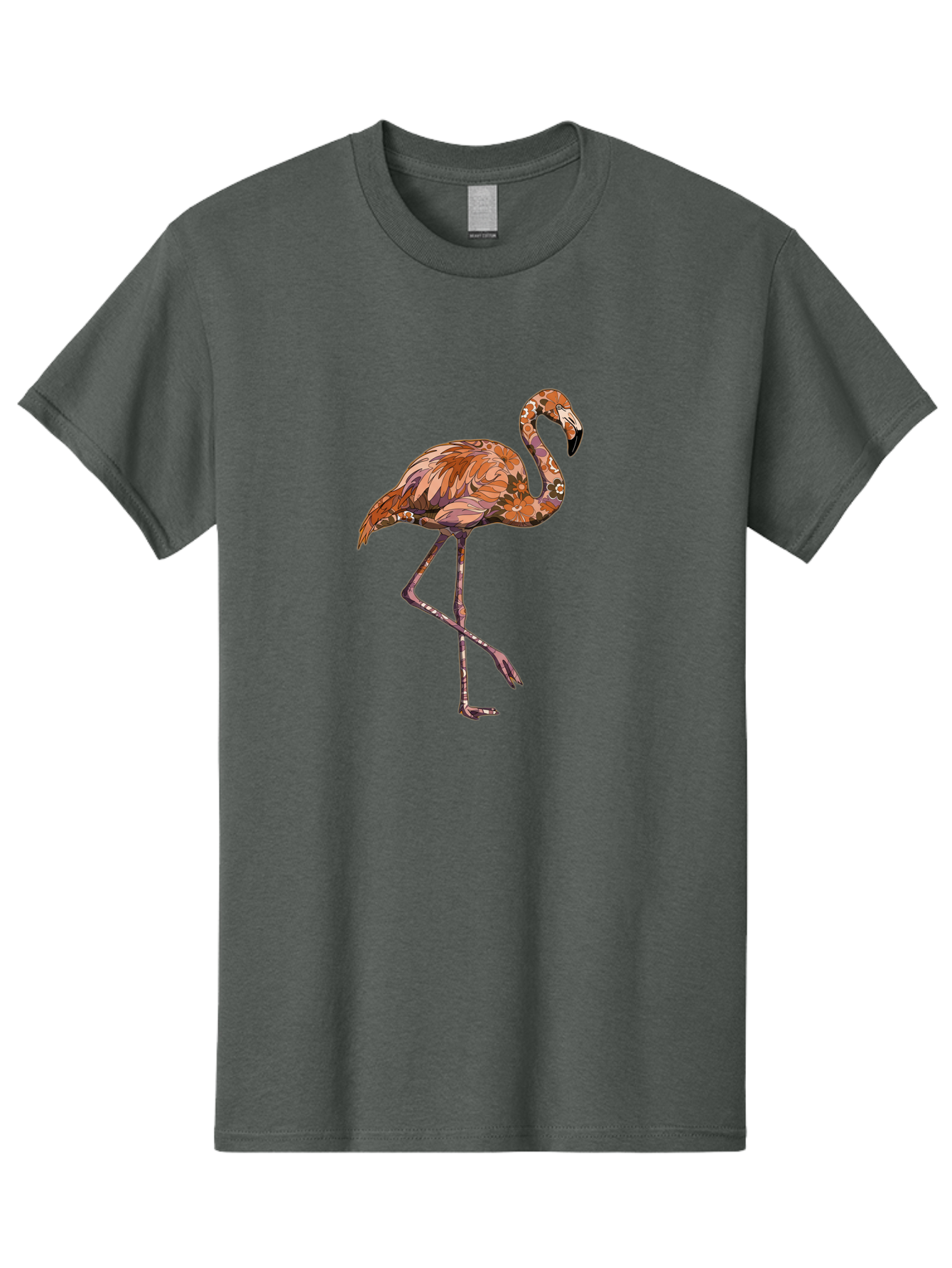 Flamingo-7 Men'S Graphic Tee, 100% Cotton, Comfortable Casual Summer Wear, Machine Washable, Vintage Camera, Old Camera, Antique Camera, Black Camera, Classic Photography, Photography Equipment, Nostalgic Device, Film Camera, Camera Art Bak590