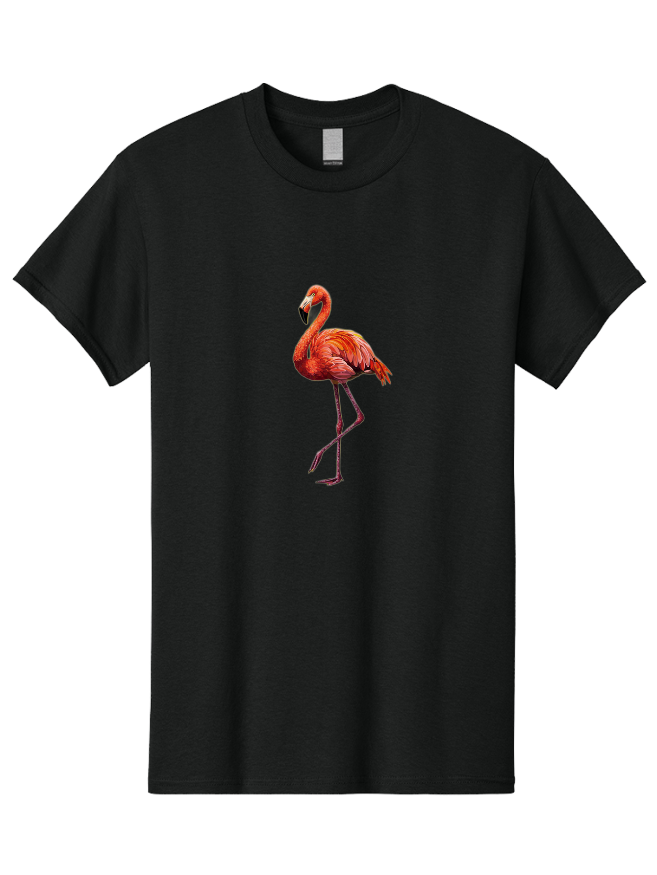Flamingo-9 Men'S Graphic Tee, 100% Cotton, Comfortable Casual Summer Wear, Machine Washable, Vintage Camera, Old Camera, Antique Camera, Black Camera, Classic Photography, Photography Equipment, Nostalgic Device, Film Camera, Camera Art Bak592