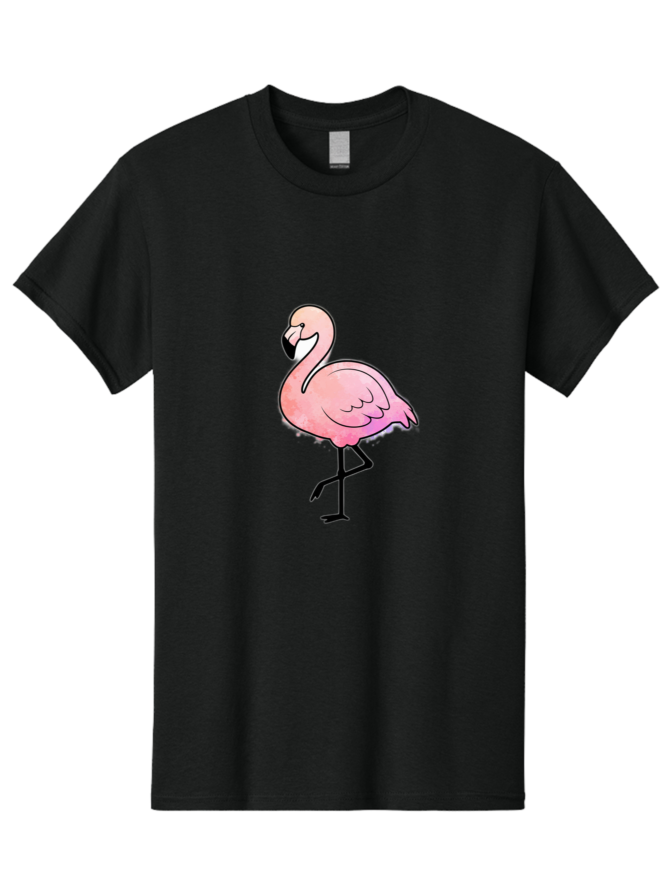 Flamingo Men'S Graphic Tee, 100% Cotton, Comfortable Casual Summer Wear, Machine Washable, Vintage Camera, Old Camera, Antique Camera, Black Camera, Classic Photography, Photography Equipment, Nostalgic Device, Film Camera, Camera Art Bak605