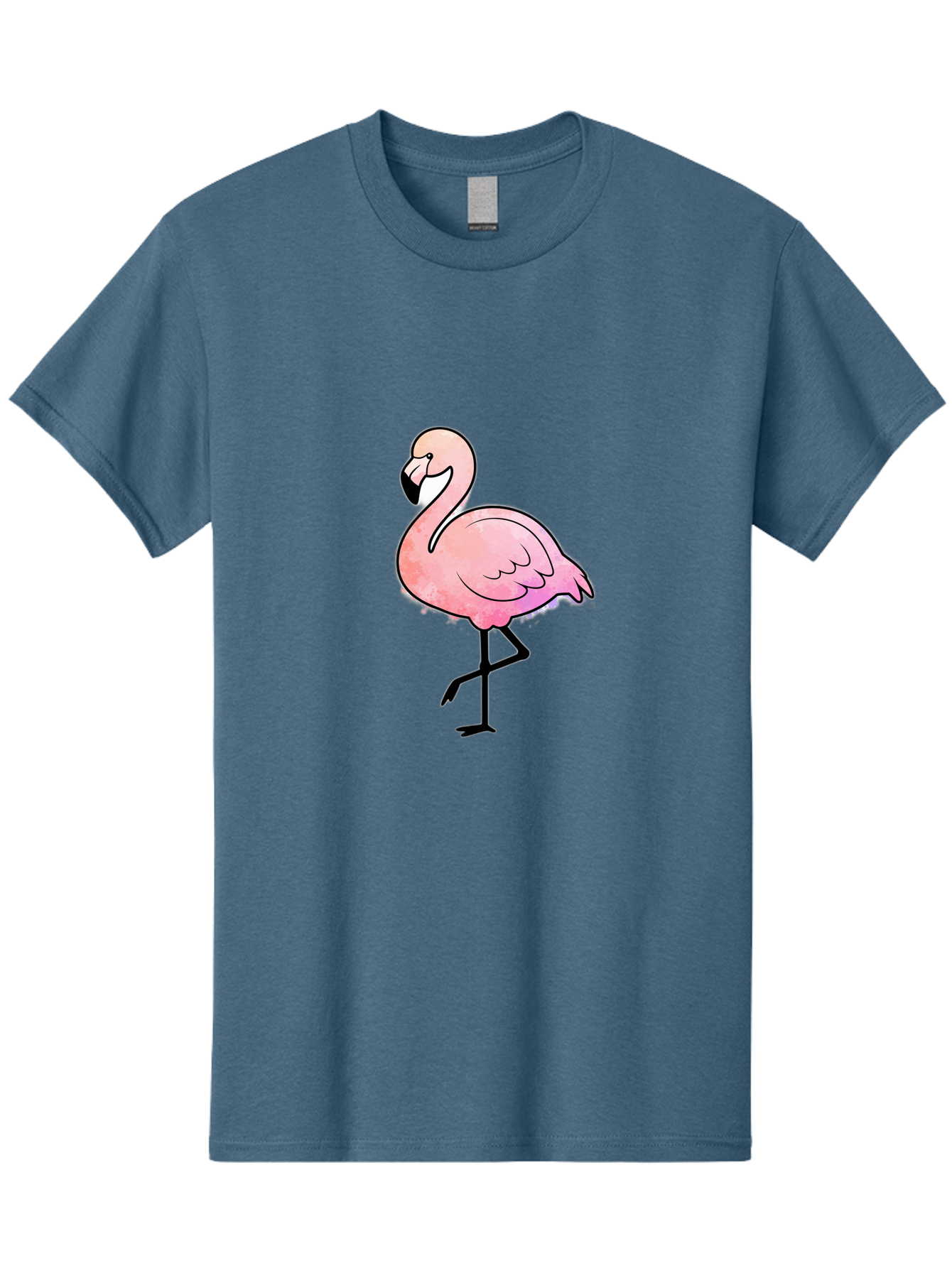 Flamingo Men'S Graphic Tee, 100% Cotton, Comfortable Casual Summer Wear, Machine Washable, Vintage Camera, Old Camera, Antique Camera, Black Camera, Classic Photography, Photography Equipment, Nostalgic Device, Film Camera, Camera Art Bak605