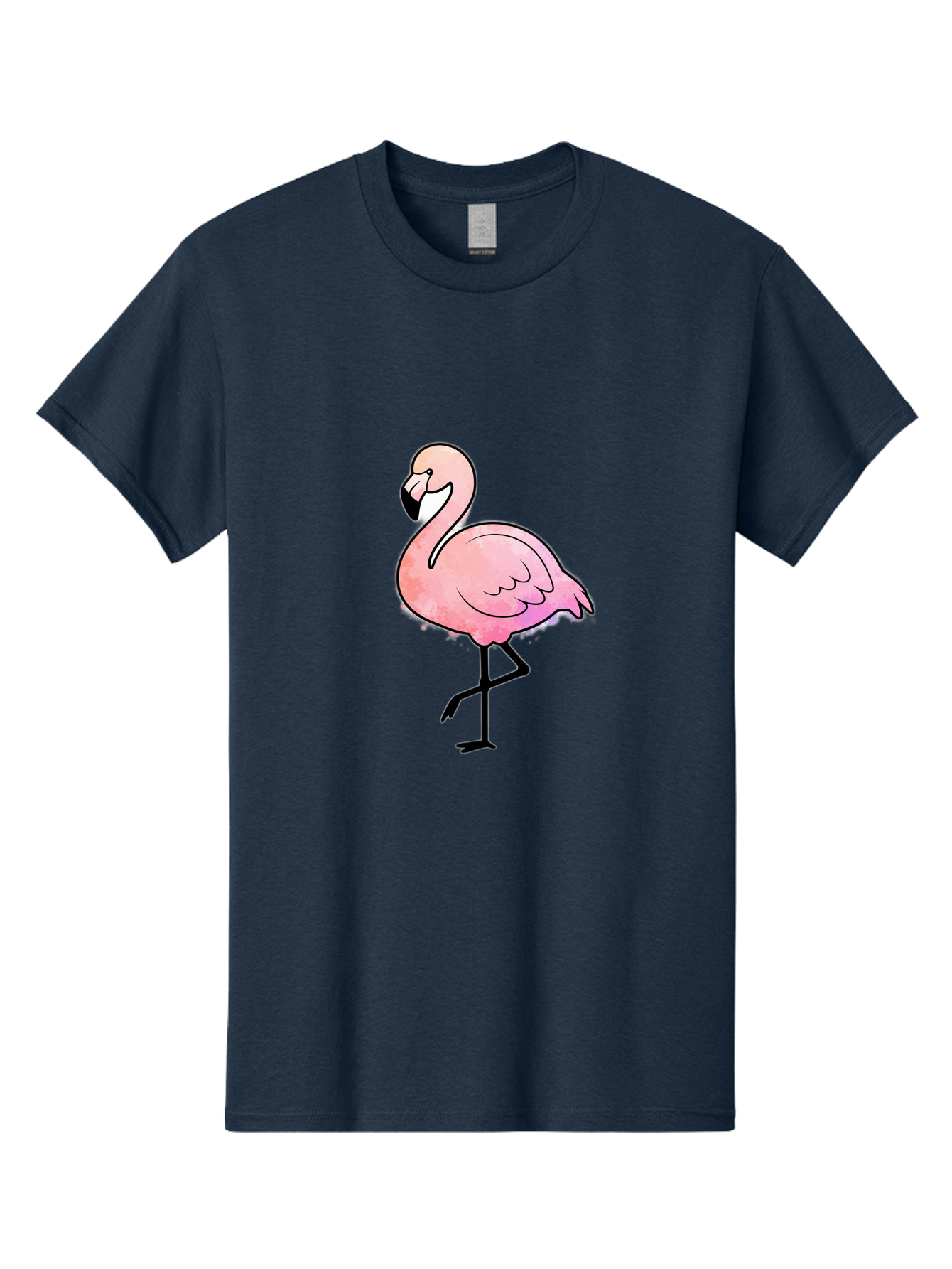 Flamingo Men'S Graphic Tee, 100% Cotton, Comfortable Casual Summer Wear, Machine Washable, Vintage Camera, Old Camera, Antique Camera, Black Camera, Classic Photography, Photography Equipment, Nostalgic Device, Film Camera, Camera Art Bak605