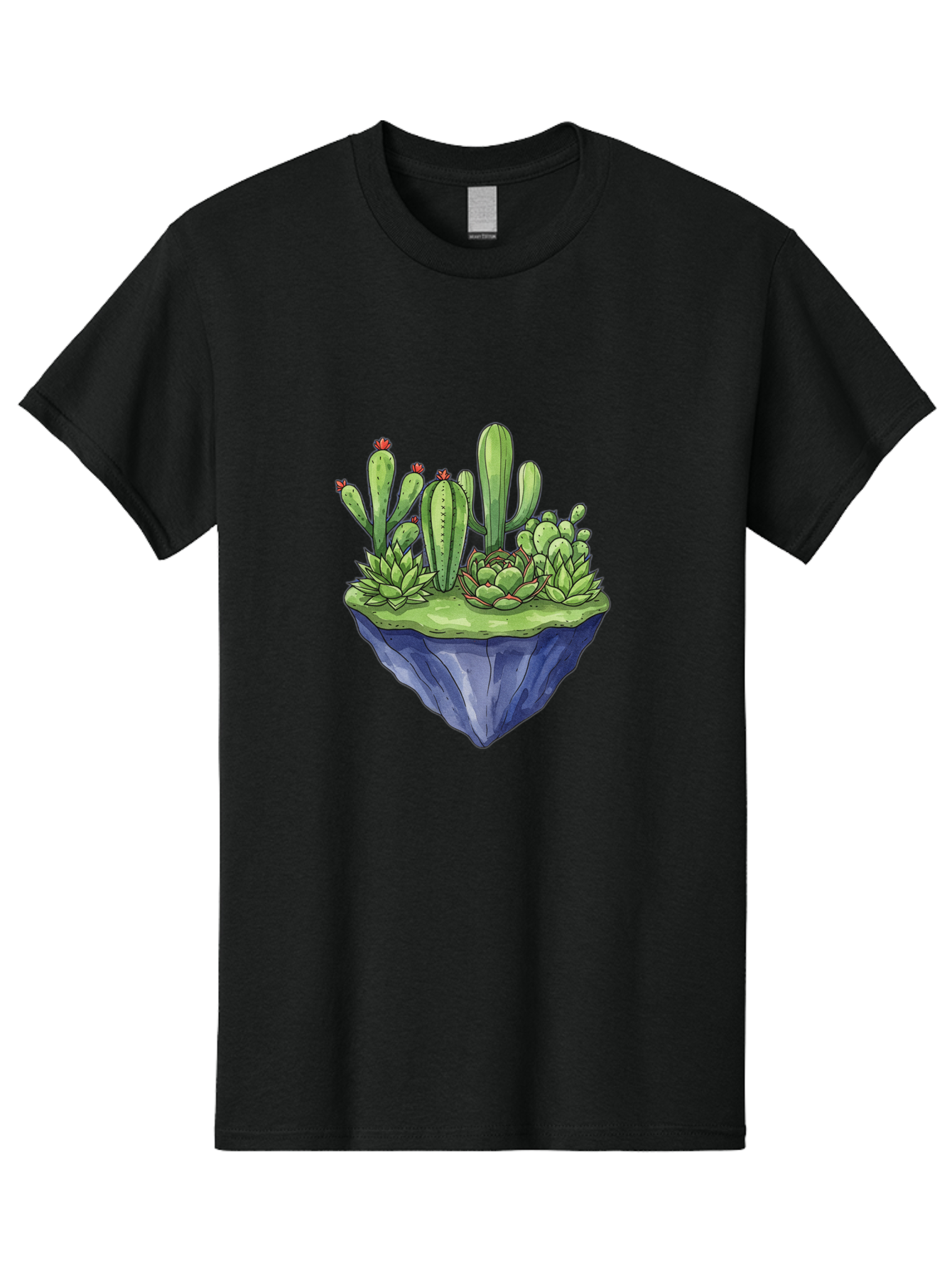 Floating-Cactus-Island Men'S Graphic Tee, 100% Cotton, Comfortable Casual Summer Wear, Machine Washable, Vintage Camera, Old Camera, Antique Camera, Black Camera, Classic Photography, Photography Equipment, Nostalgic Device, Film Camera, Bak606