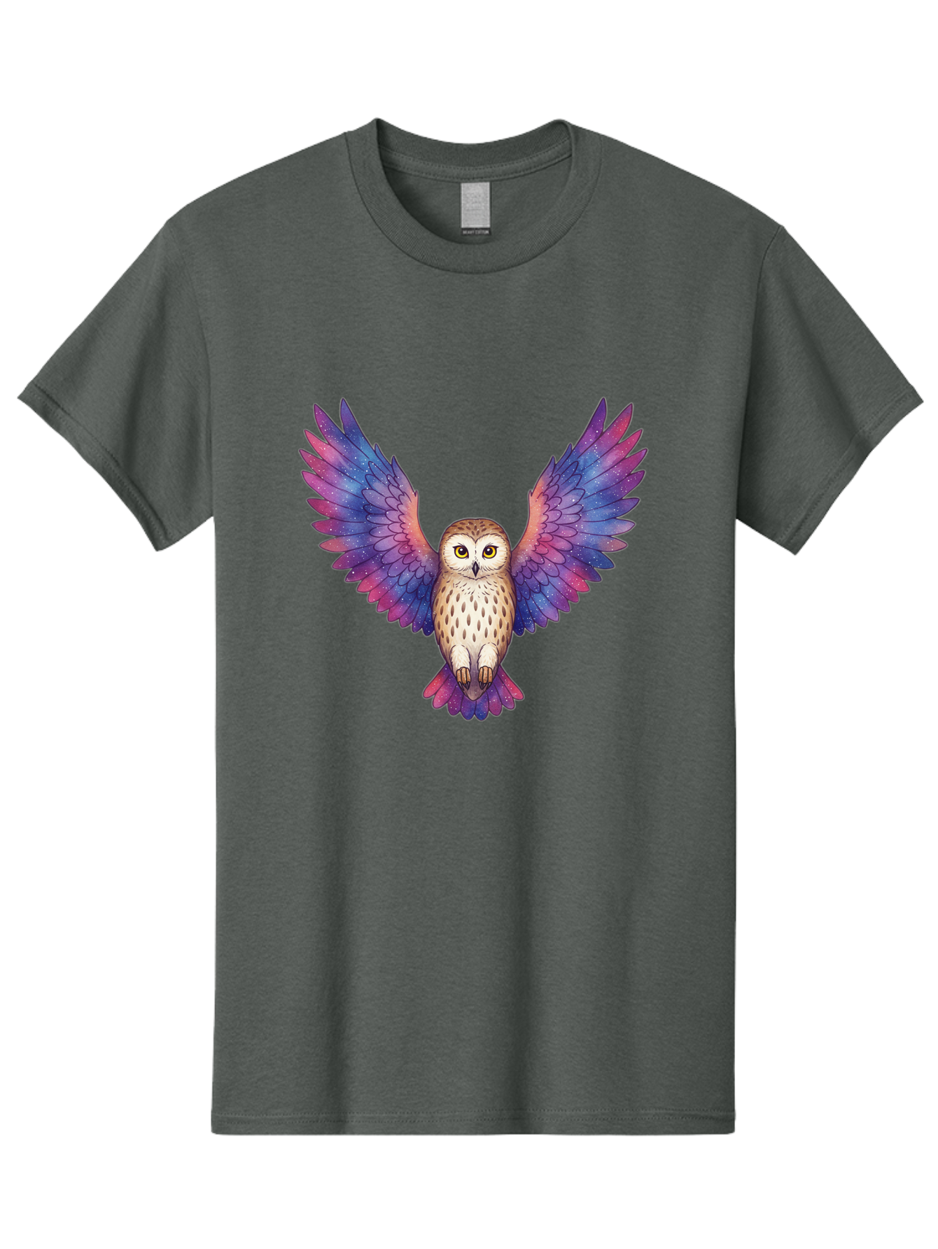 Flying-Owl-1 Men'S Graphic Tee, 100% Cotton, Comfortable Casual Summer Wear, Machine Washable, Vintage Camera, Old Camera, Antique Camera, Black Camera, Classic Photography, Photography Equipment, Nostalgic Device, Film Camera, Camera Art Bak615