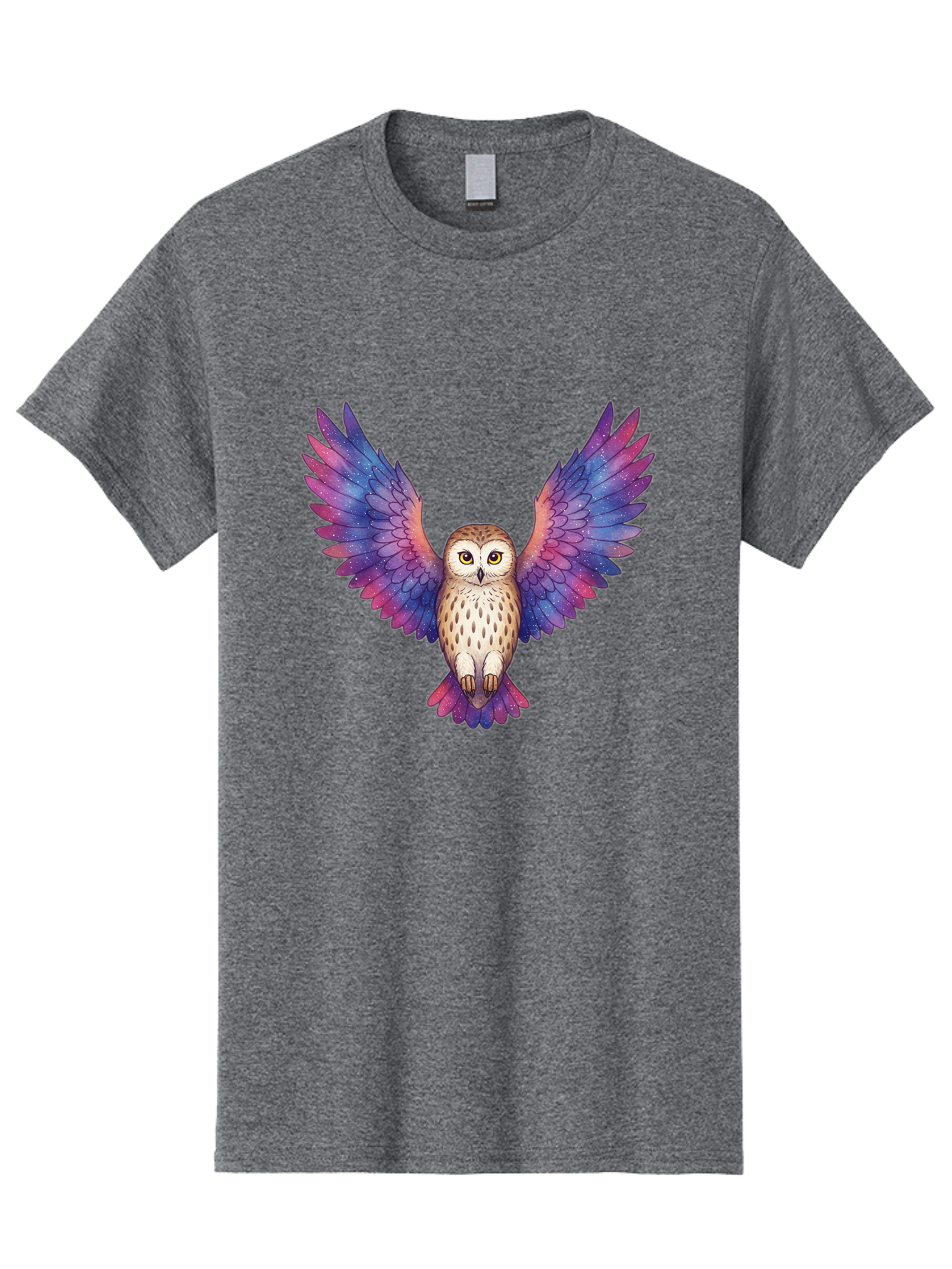 Flying-Owl-1 Men'S Graphic Tee, 100% Cotton, Comfortable Casual Summer Wear, Machine Washable, Vintage Camera, Old Camera, Antique Camera, Black Camera, Classic Photography, Photography Equipment, Nostalgic Device, Film Camera, Camera Art Bak615
