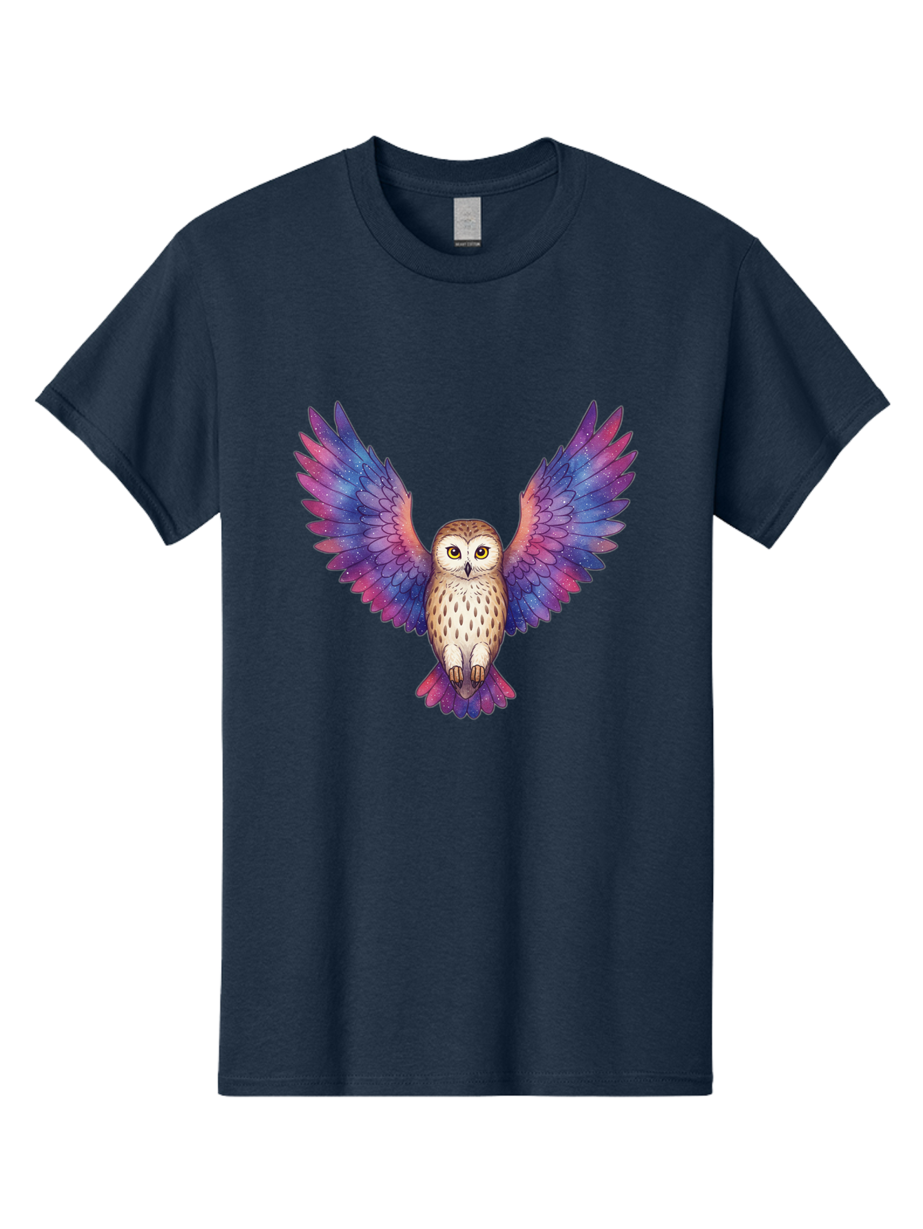 Flying-Owl-1 Men'S Graphic Tee, 100% Cotton, Comfortable Casual Summer Wear, Machine Washable, Vintage Camera, Old Camera, Antique Camera, Black Camera, Classic Photography, Photography Equipment, Nostalgic Device, Film Camera, Camera Art Bak615