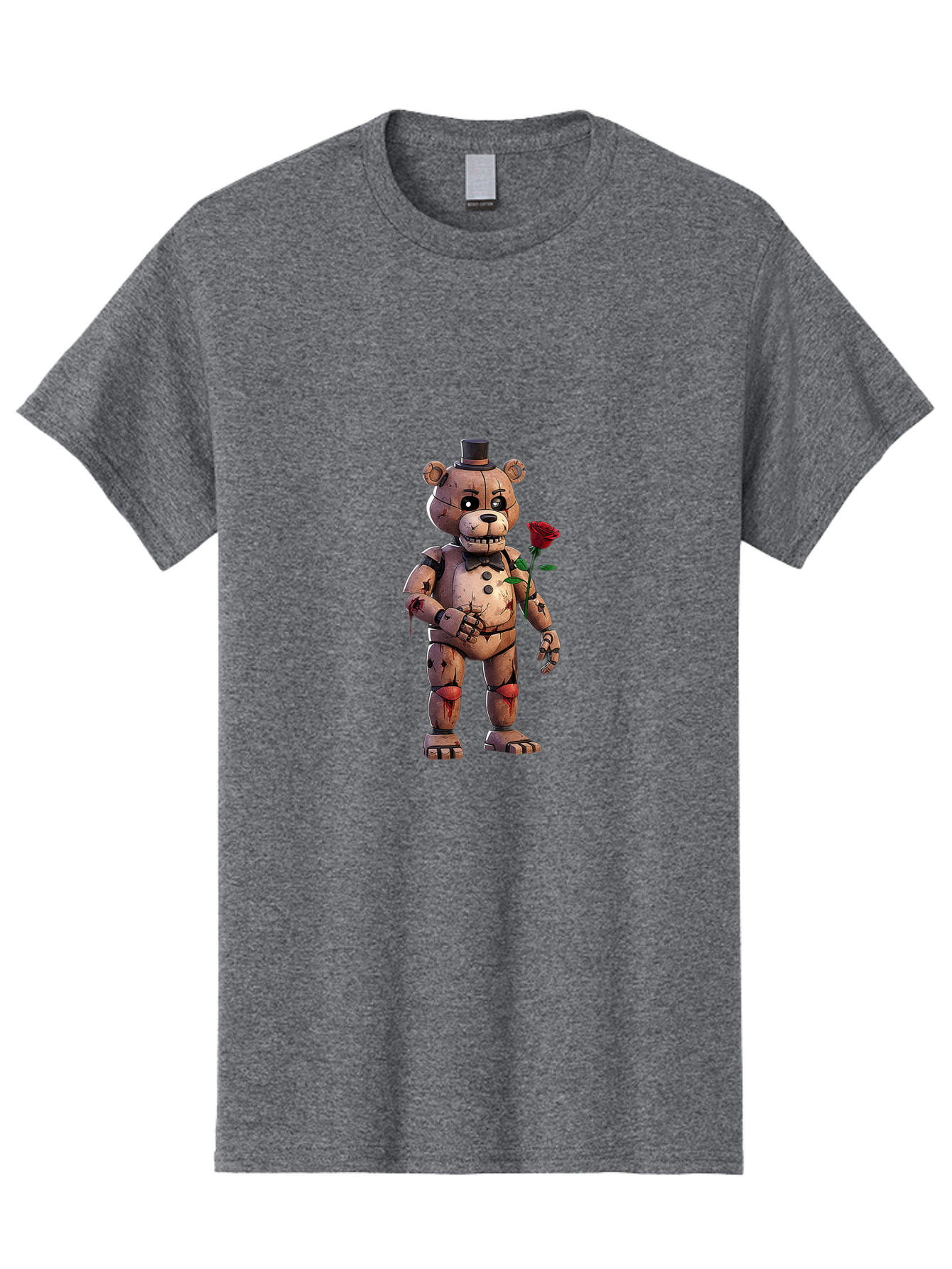 Fnaf-Golden-Freddy Men'S Graphic Tee, 100% Cotton, Comfortable Casual Summer Wear, Machine Washable, Vintage Camera, Old Camera, Antique Camera, Black Camera, Classic Photography, Photography Equipment, Nostalgic Device, Film Camera, Bak618